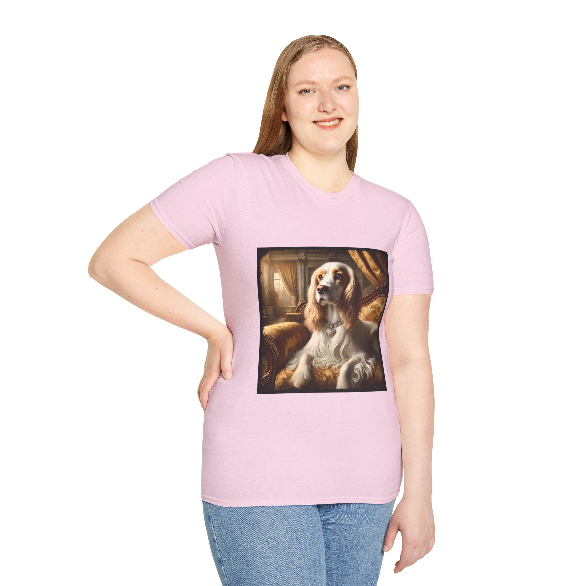 English Springer Spaniel Lemon Princess | Unisex Dog T-Shirt