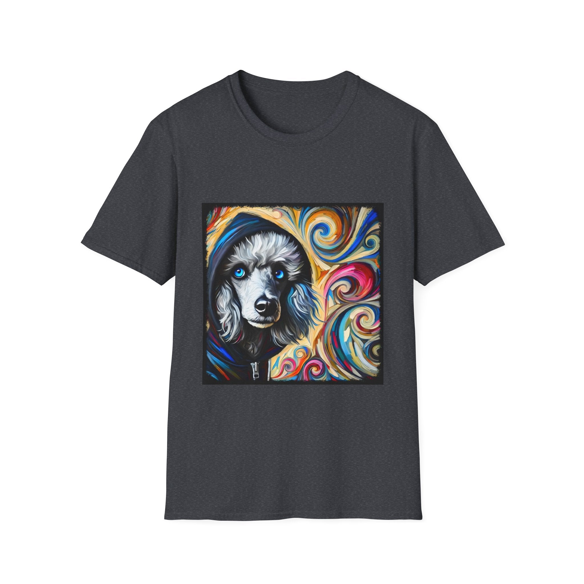 Poodle Relaxed Swirl | Unisex Dog T-Shirt