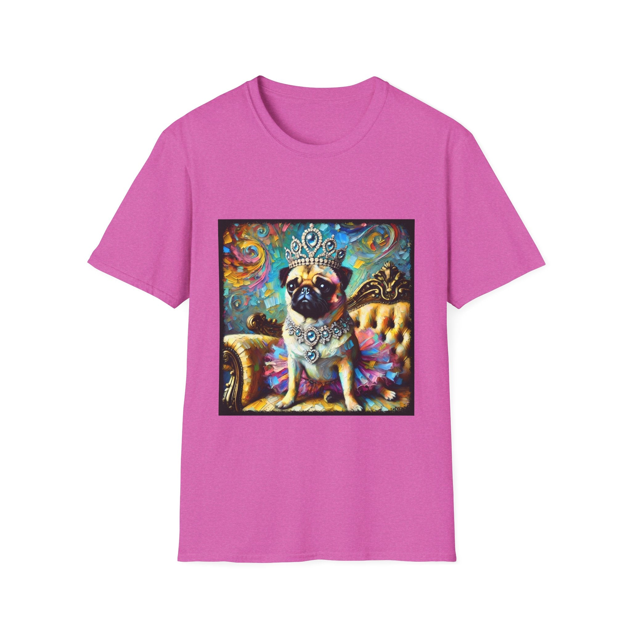 Pug Princess Classic | Unisex Dog T-Shirt