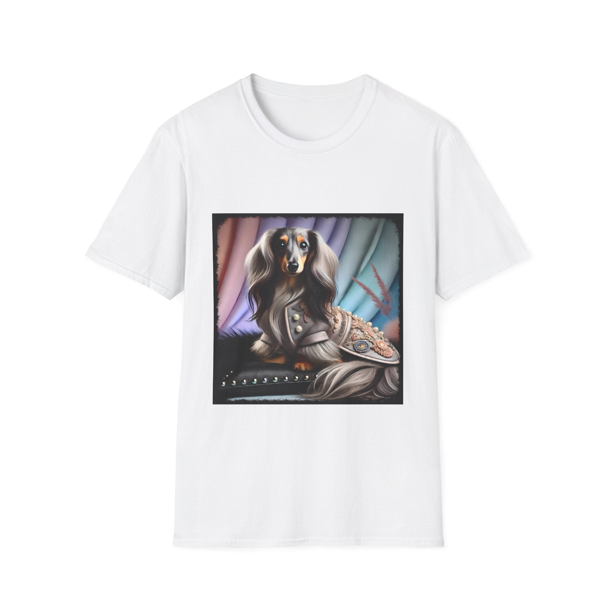 Dachshund Bold Fashionista | Unisex Dog T-Shirt