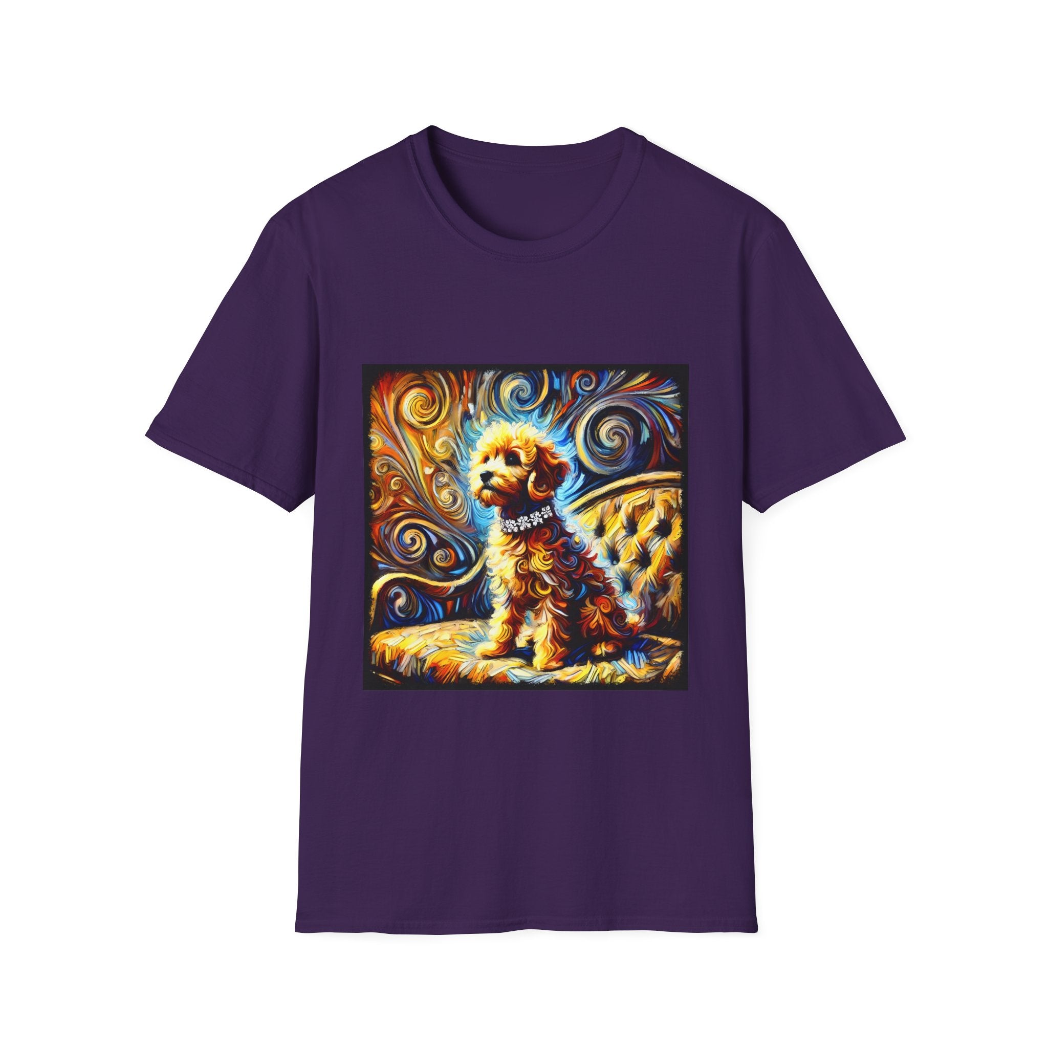 Goldendoodle Vivid Swirl | Unisex Dog T-Shirt