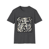 Bulldog B&W Geometric | Unisex Dog T-Shirt
