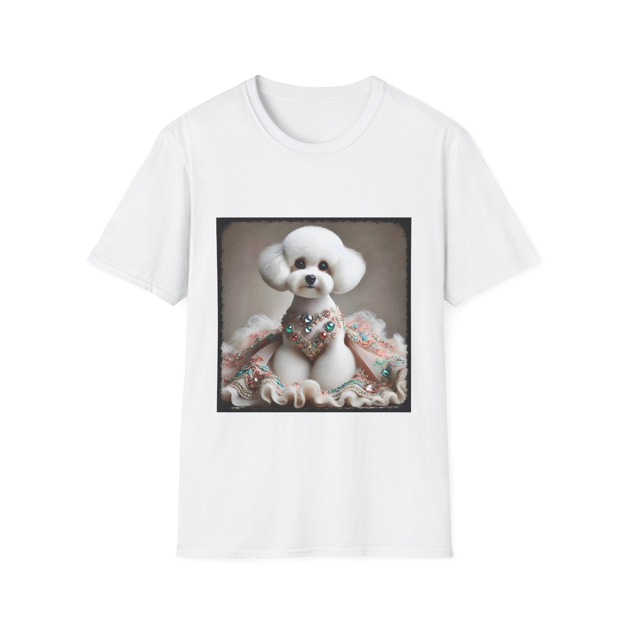 Bichon Frise Jeweled Beauty | Unisex Dog T-Shirt