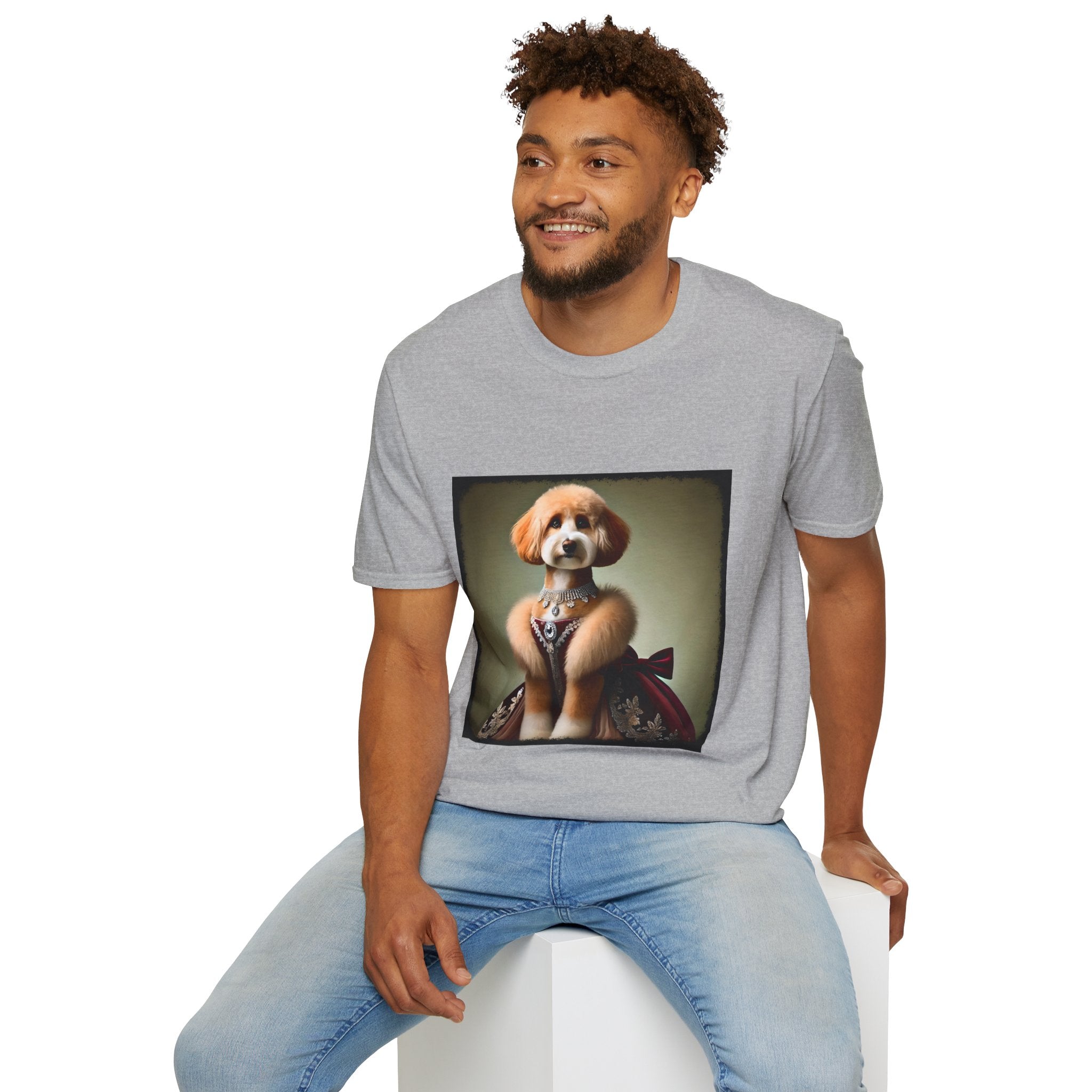 Aussiedoodle Diamond Drip | Unisex Dog T-Shirt