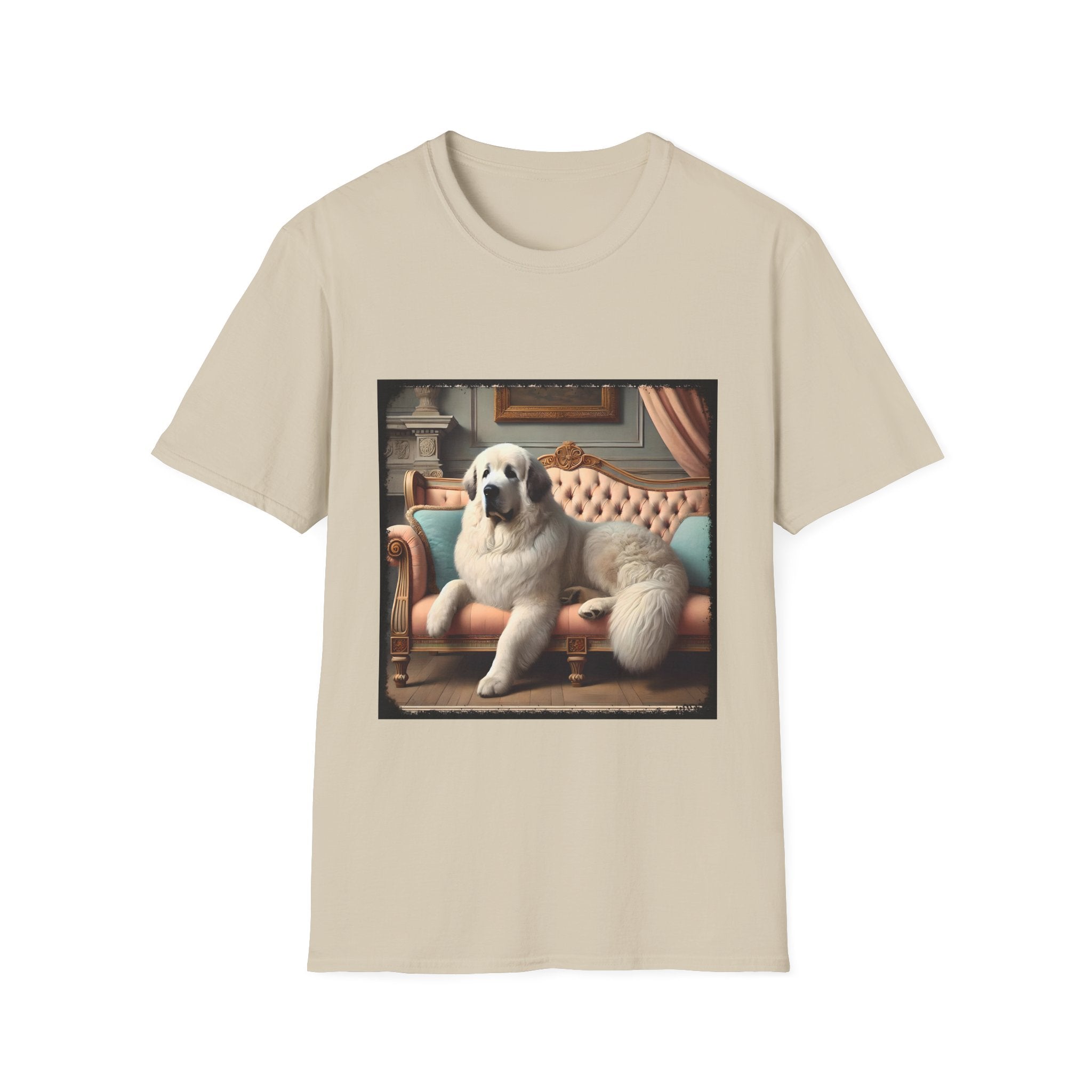 Great Pyrenees Poised Portrait | Unisex Dog T-Shirt