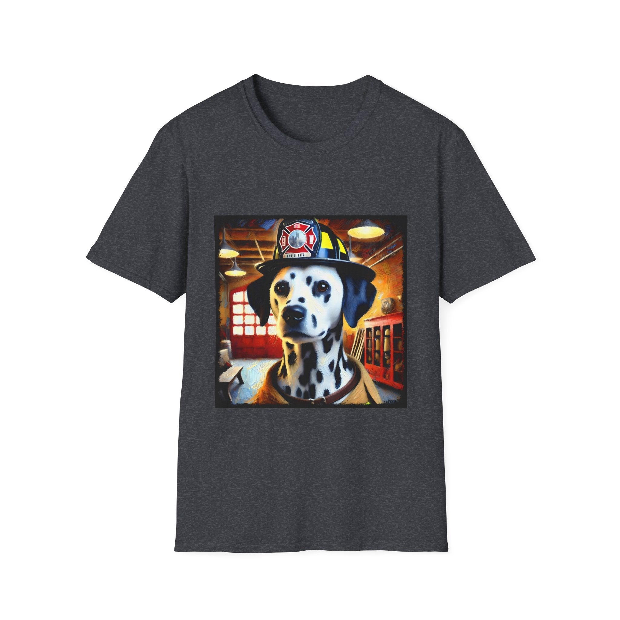 Dalmatian Fire Rescue Classic | Unisex Dog T-Shirt
