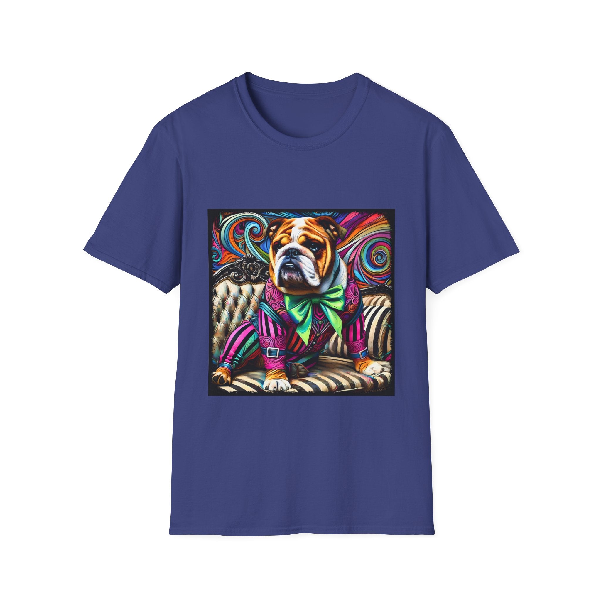 Bulldog Bold Rocker | Unisex Dog T-Shirt