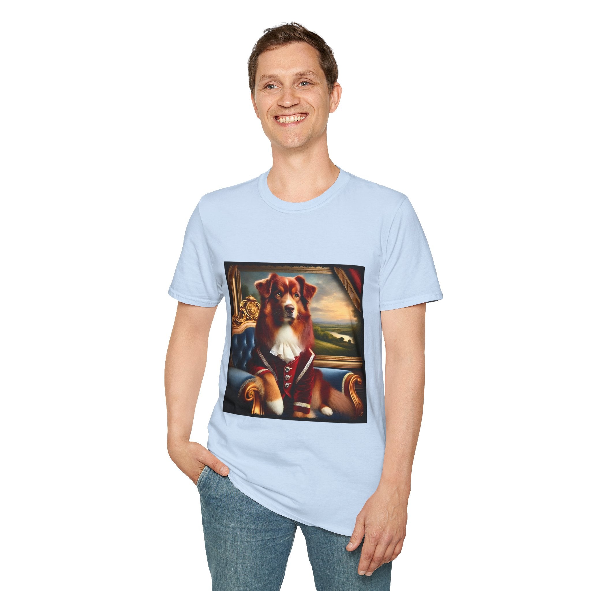 Australian Shepherd Loyal Gentleman | Unisex Dog T-Shirt