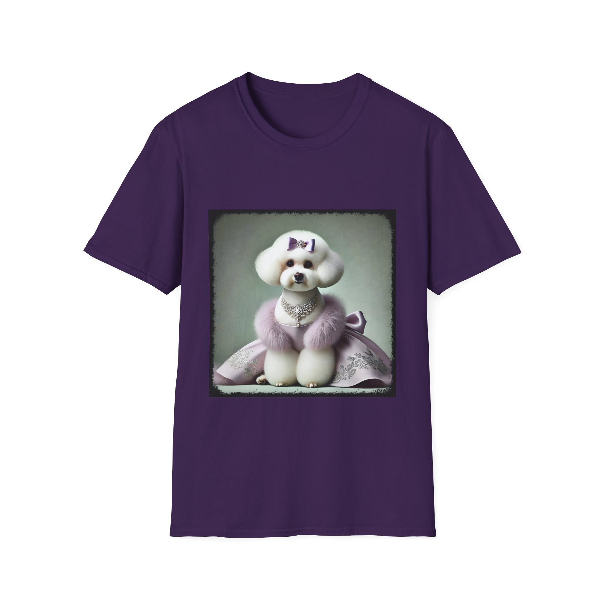 Bichon Frise Glam Girl | Unisex Dog T-Shirt