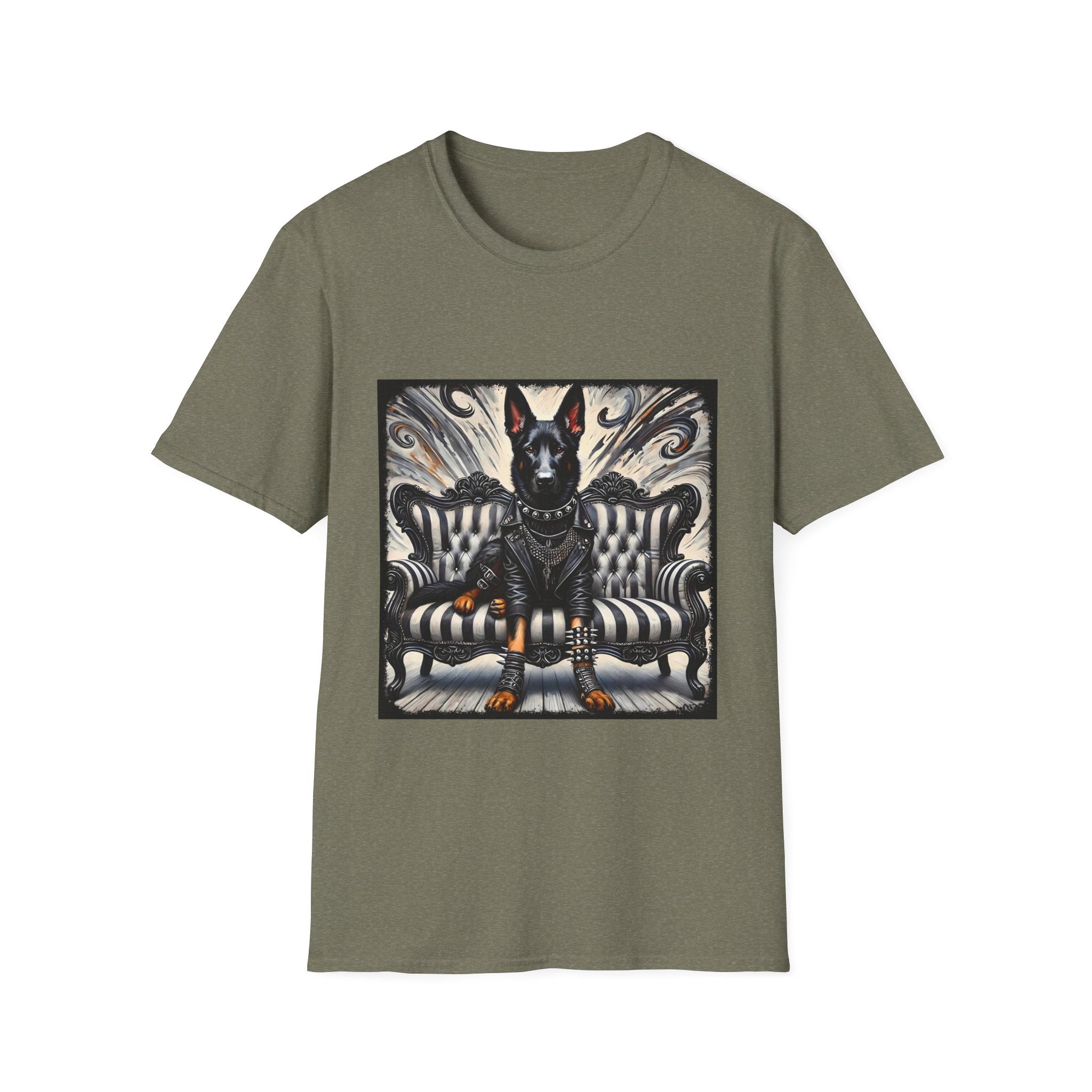 German Shepherd Bold Rebel | Unisex Dog T-Shirt