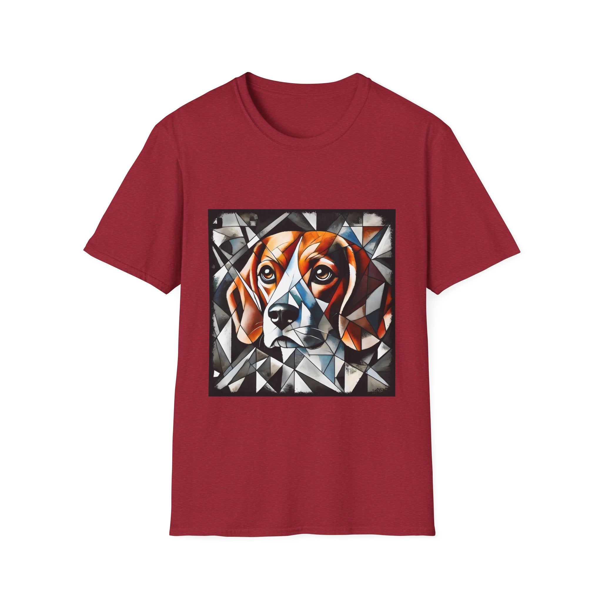Beagle Bold Geometric | Unisex Dog T-Shirt