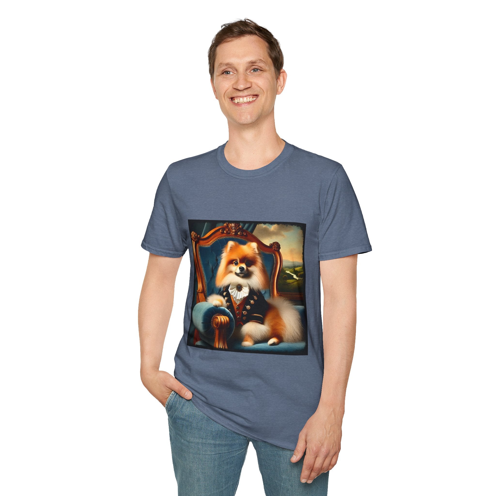 Pomeranian Polished Prince | Unisex Dog T-Shirt