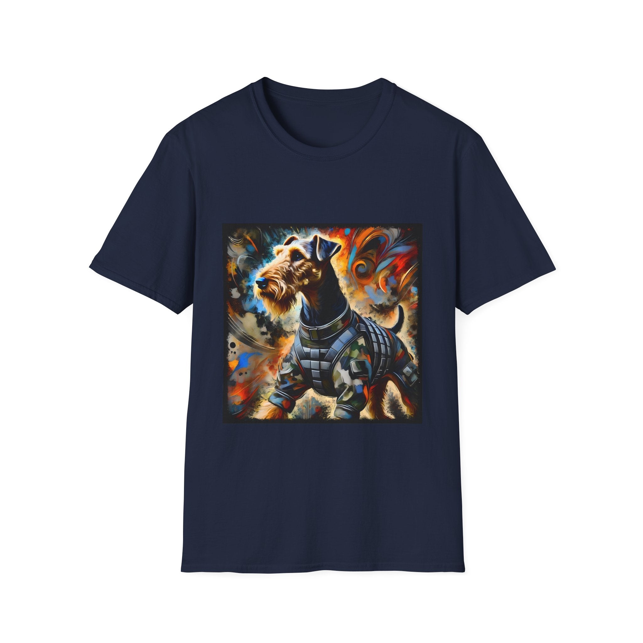 Airedale Terrier Bold Armor Classic | Unisex Dog T-Shirt