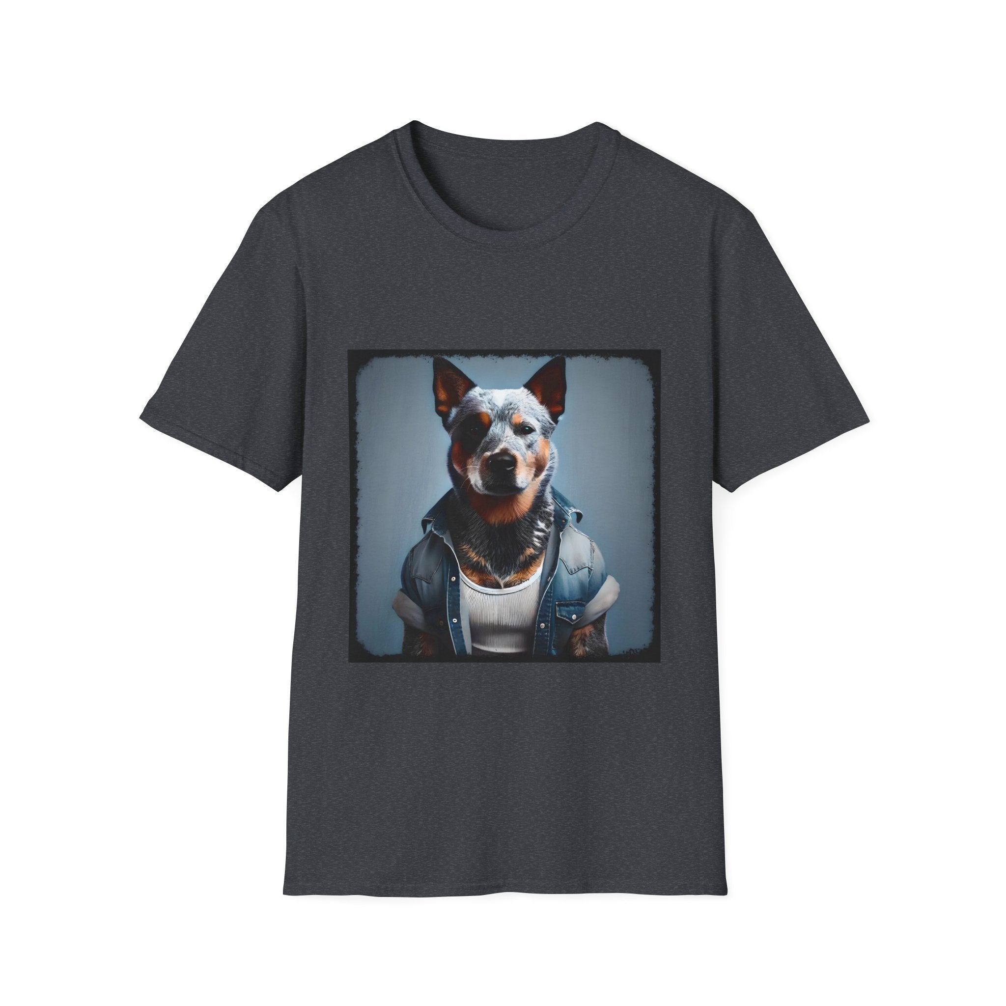 Australian Cattle Dog Denim Dude | Unisex Dog T-Shirt