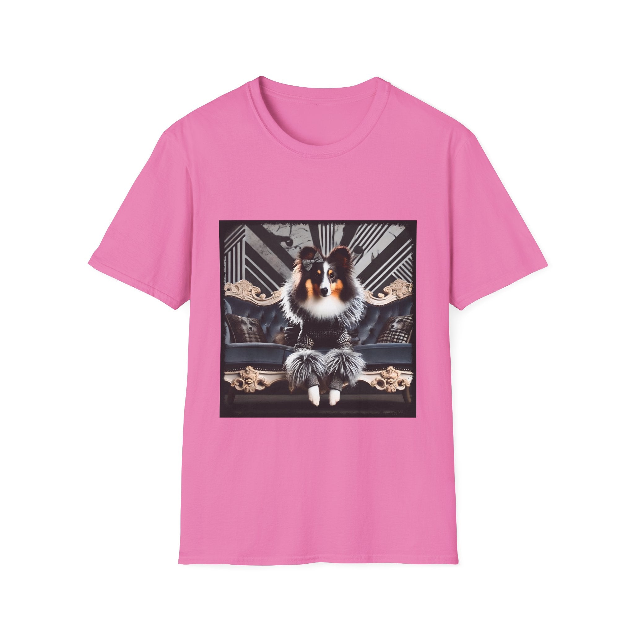 Shetland Sheepdog Fashion Icon | Unisex Dog T-Shirt