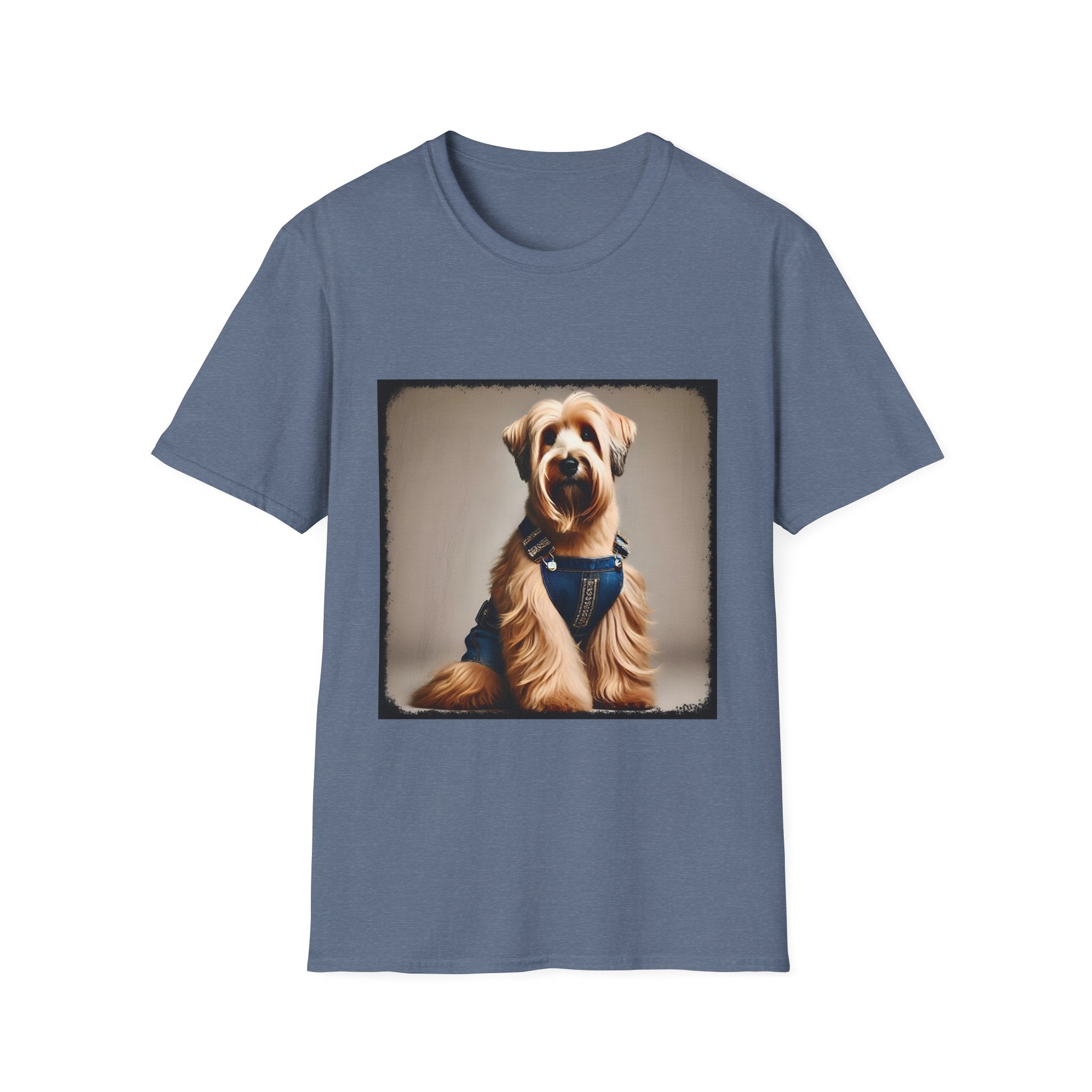 Wheaten Terrier Denim Doll | Unisex Dog T-Shirt