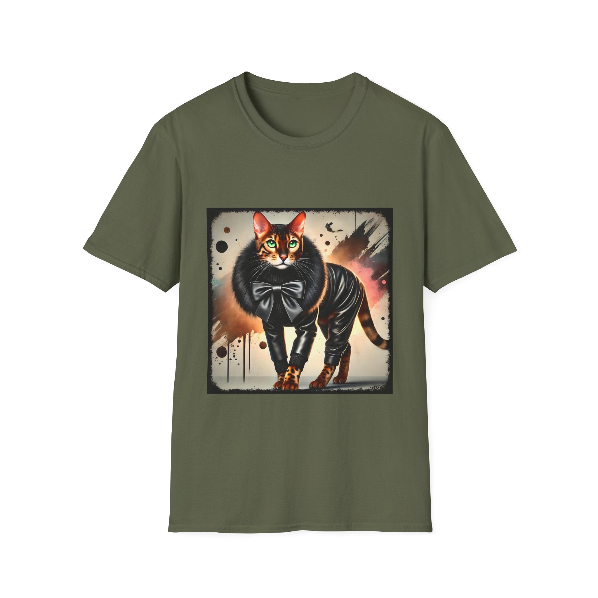 Bengal Cat Bold Muse | Unisex Cat T-Shirt