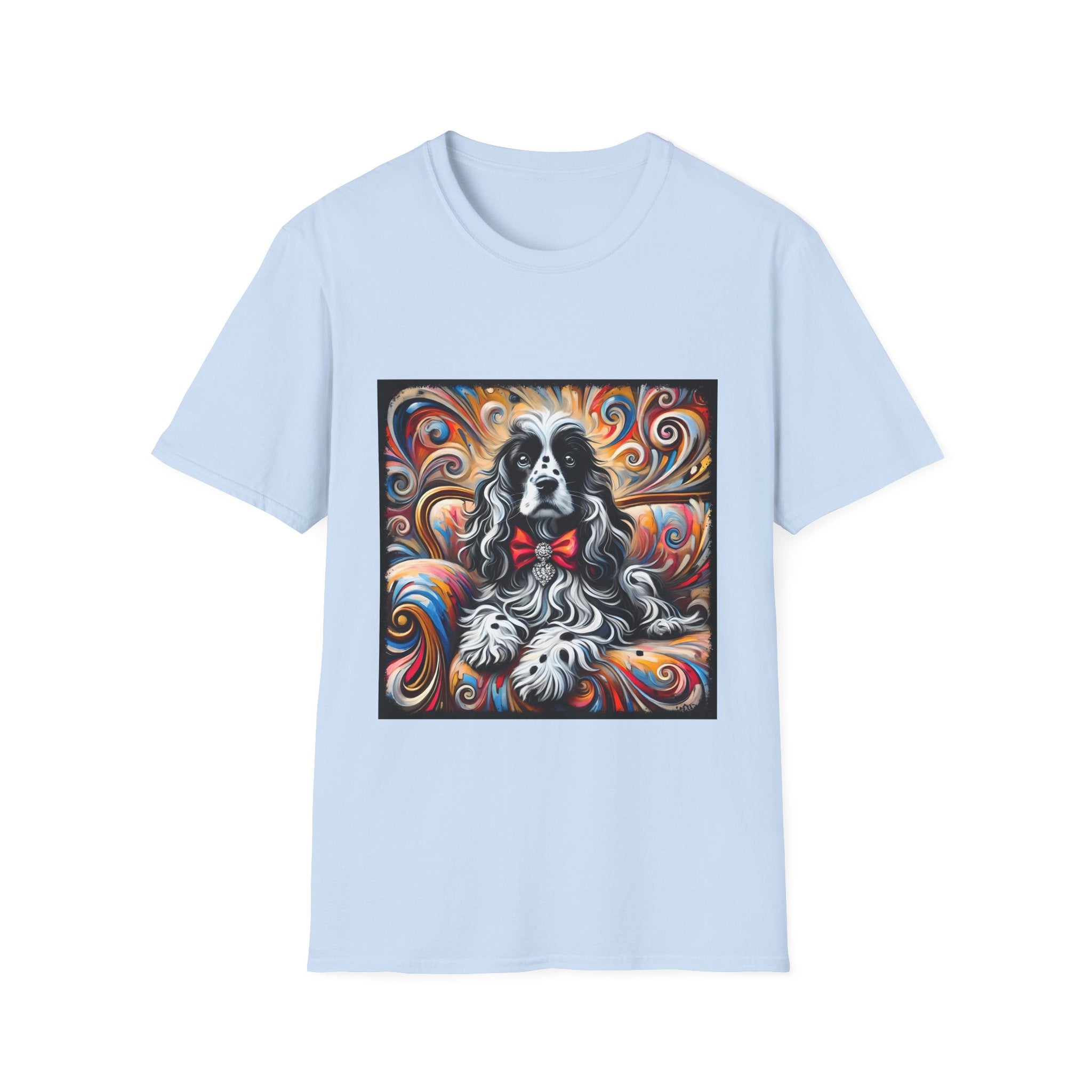 Cocker Spaniel Dream Swirl | Unisex Dog T-Shirt