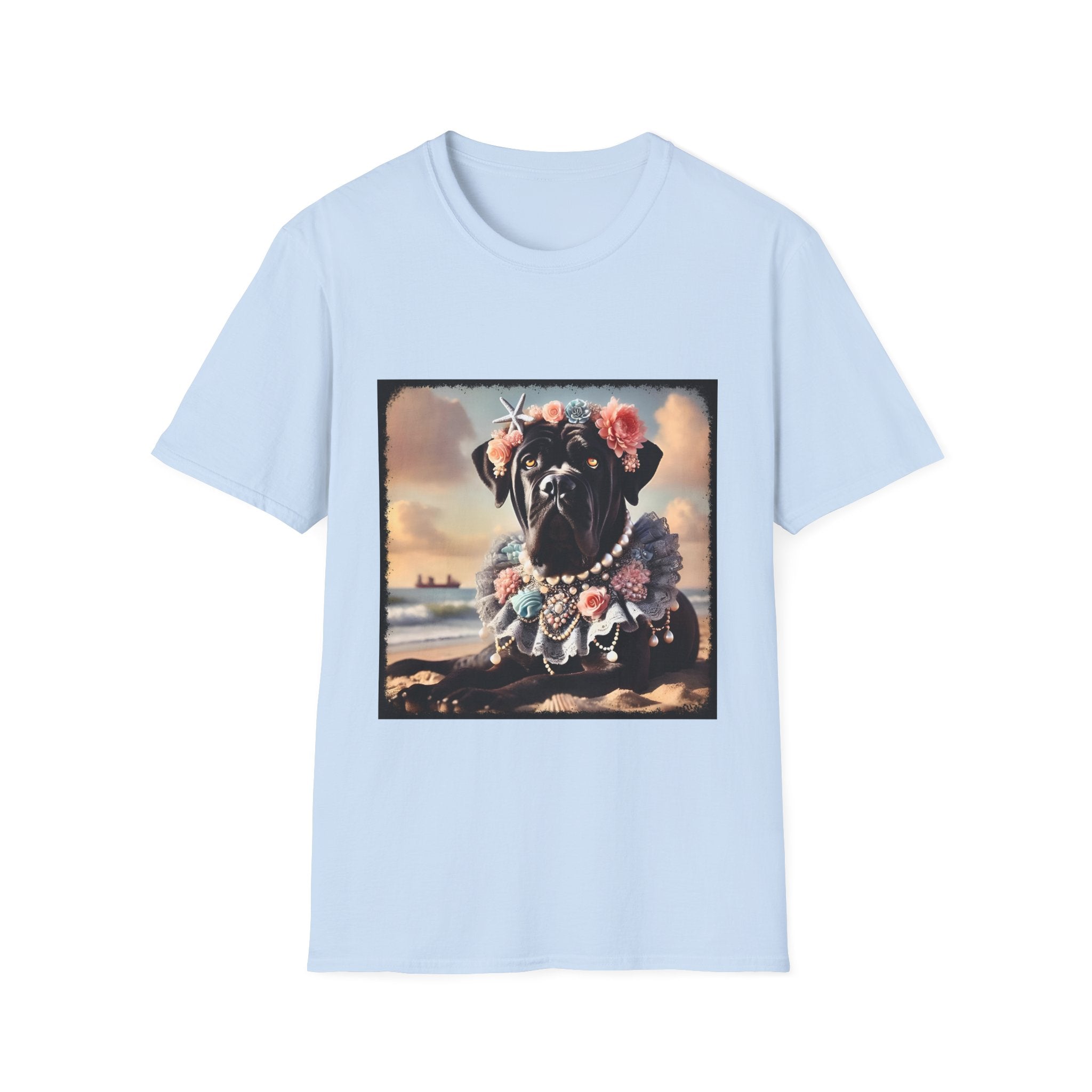 Cane Corso Beach Beauty | Unisex Dog T-Shirt