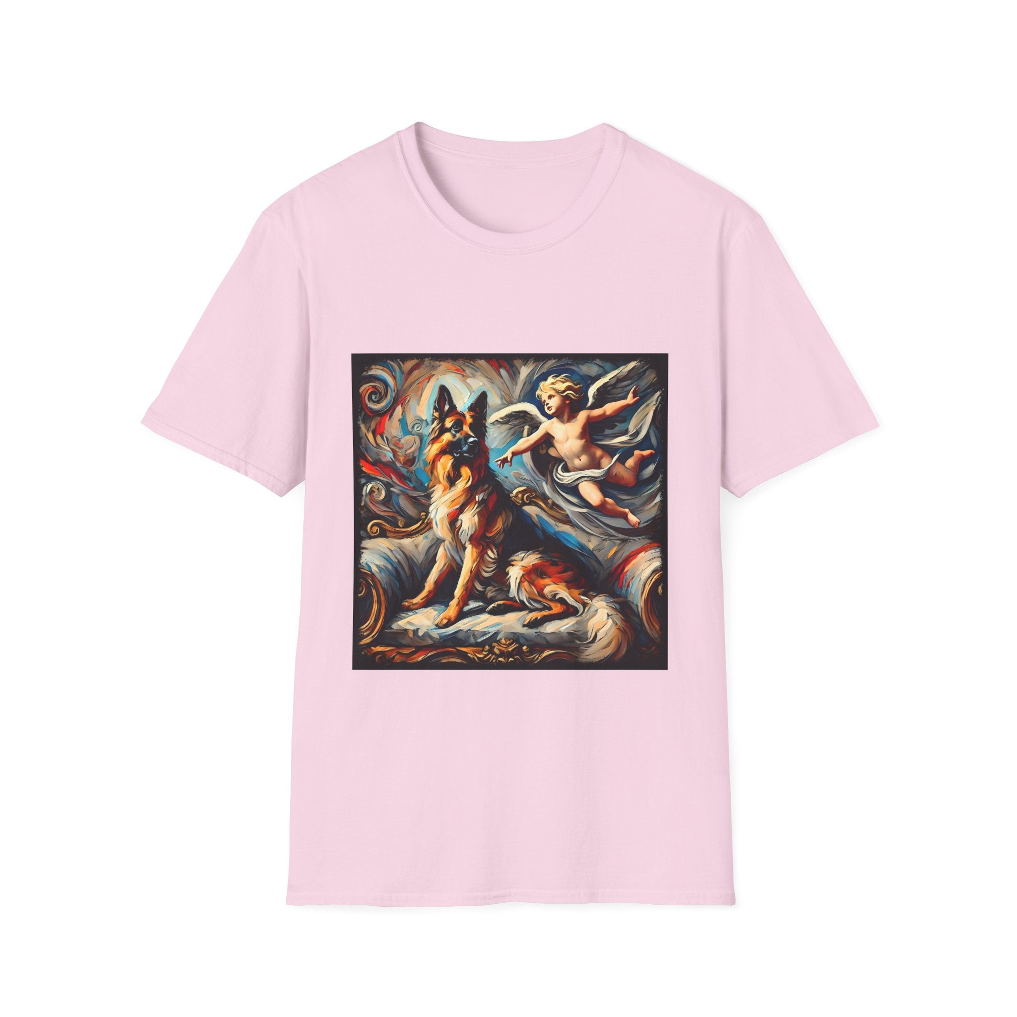 German Shepherd Divine Swirl | Unisex Dog T-Shirt