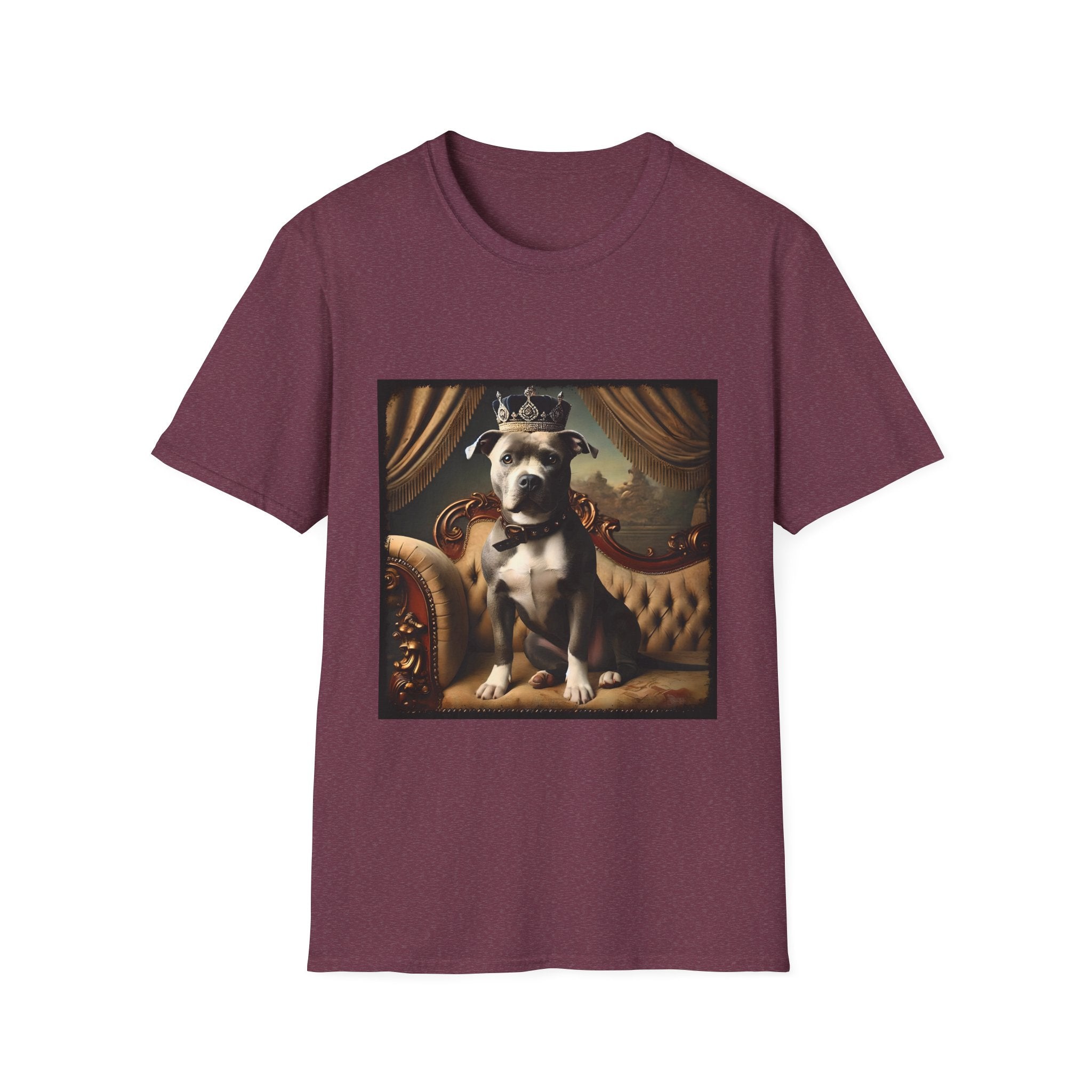 American Pit Bull Terrier Crowned Prince | Unisex Dog T-Shirt