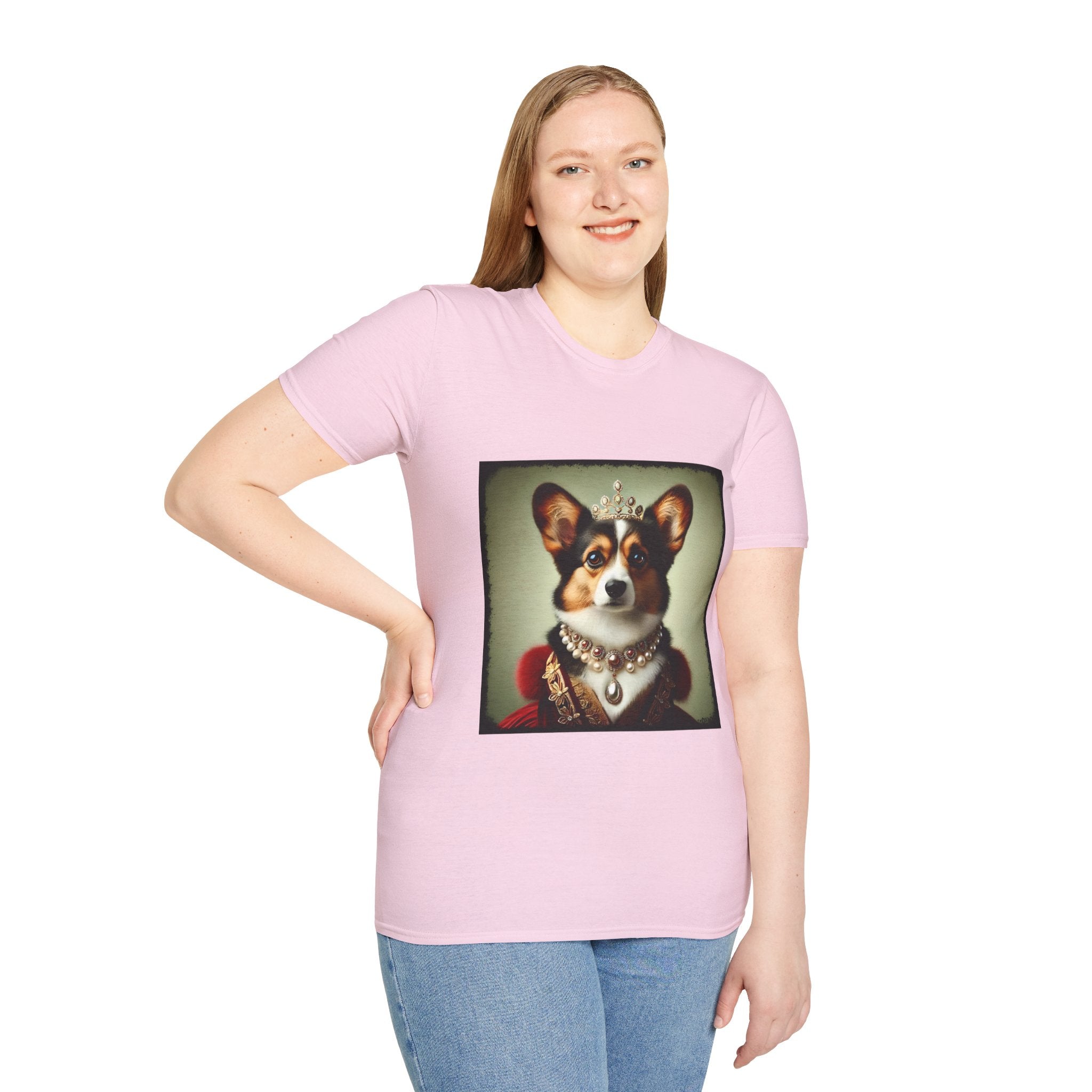 Pembroke Welsh Corgi Glam Queen | Unisex Dog T-Shirt