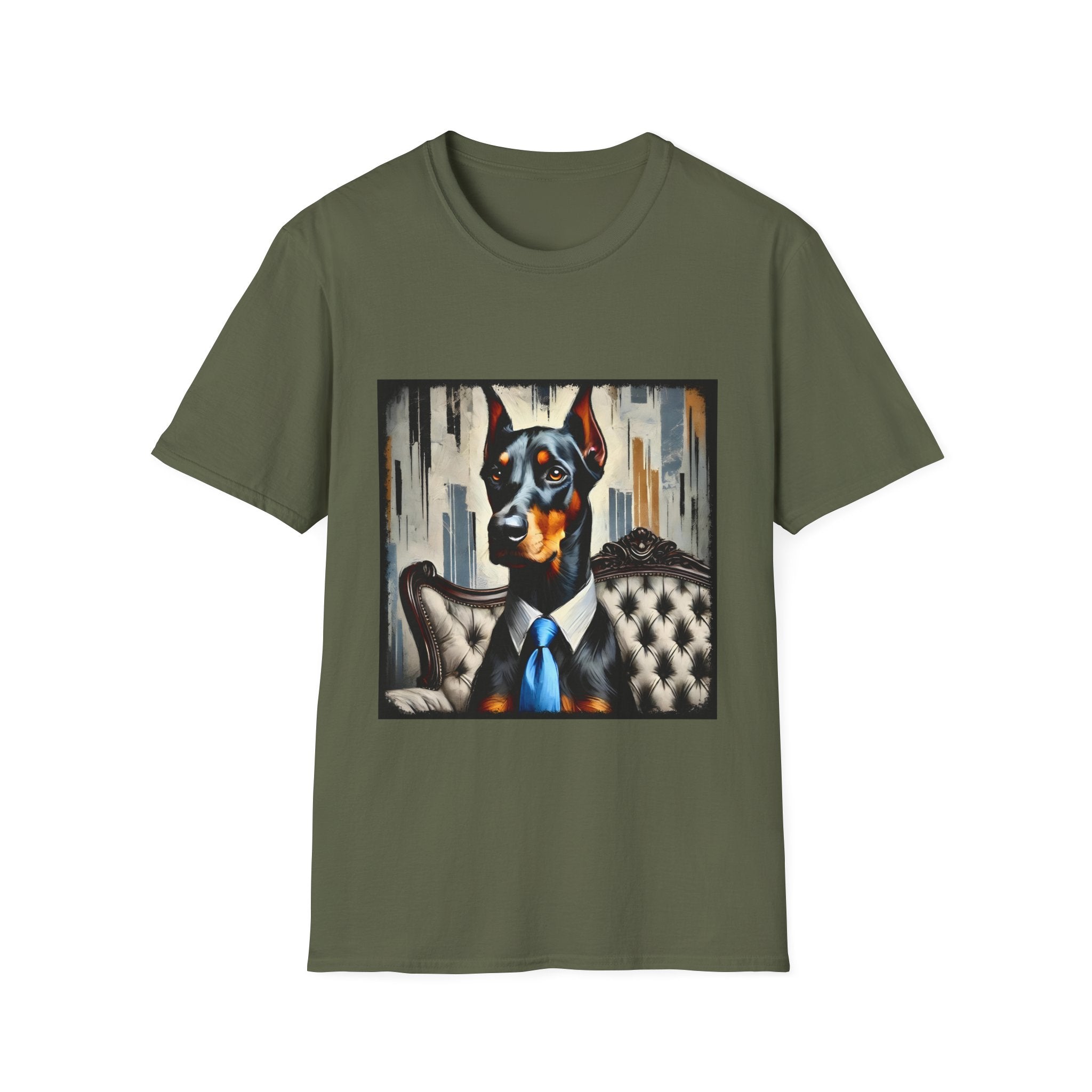 Doberman Pinscher Luxe Lad | Unisex Dog T-Shirt