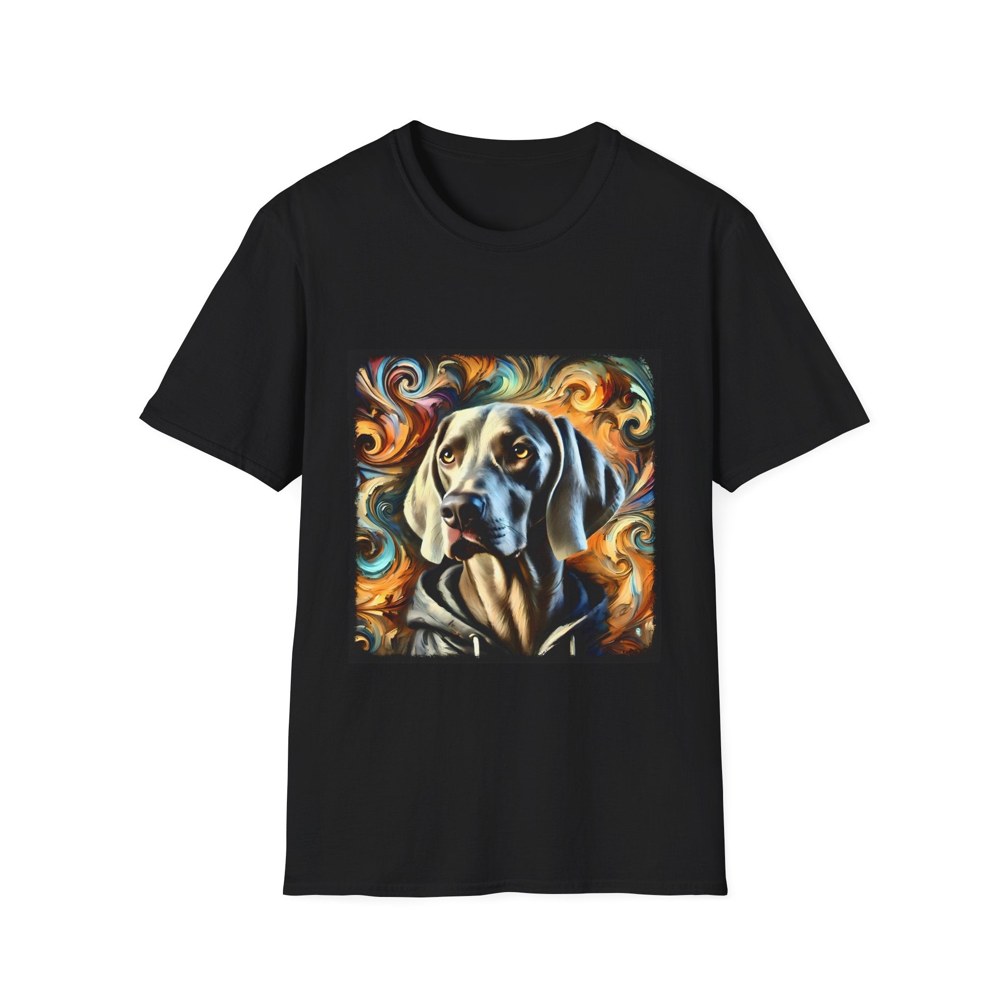 Weimaraner Warm Swirl | Unisex Dog T-Shirt