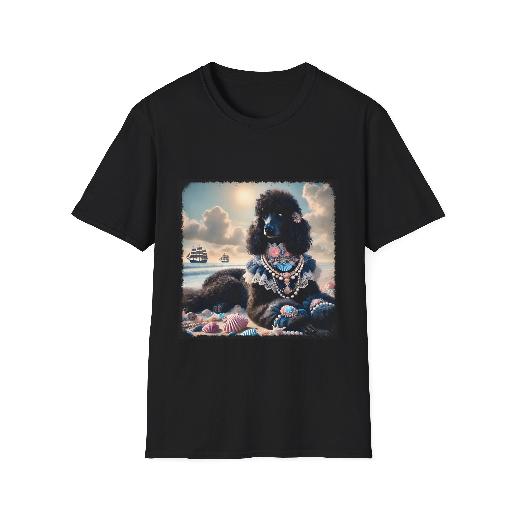 Poodle Beach Babe | Unisex Dog T-Shirt