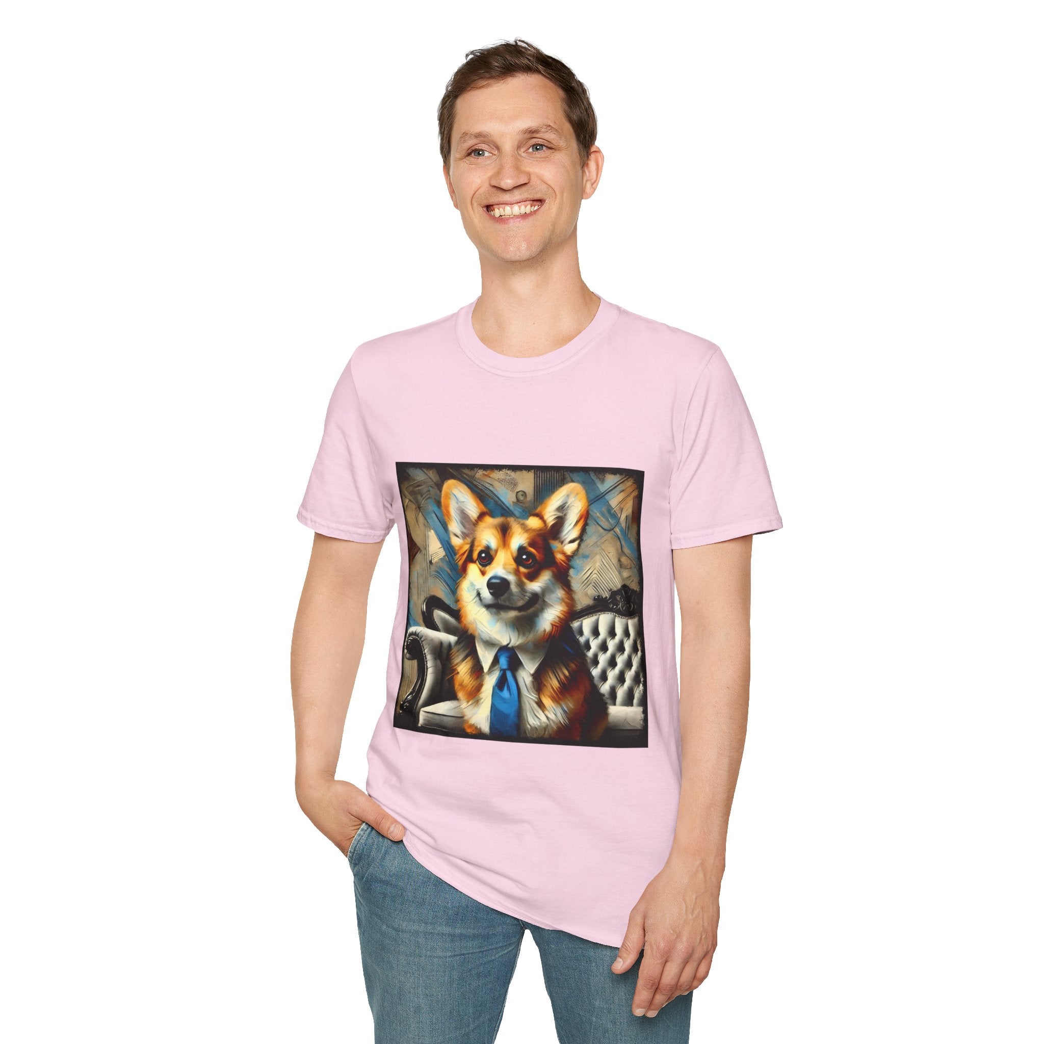 Pembroke Welsh Corgi Classic Gent | Unisex Dog T-Shirt