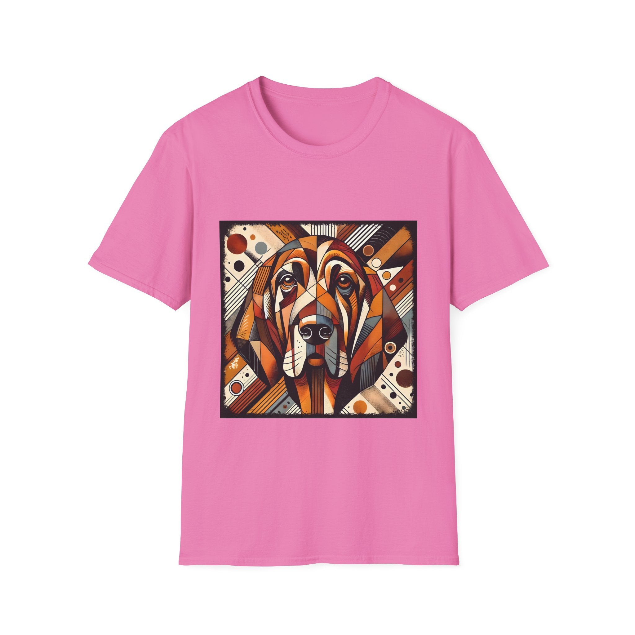 Bloodhound Bold Geometric | Unisex Dog T-Shirt
