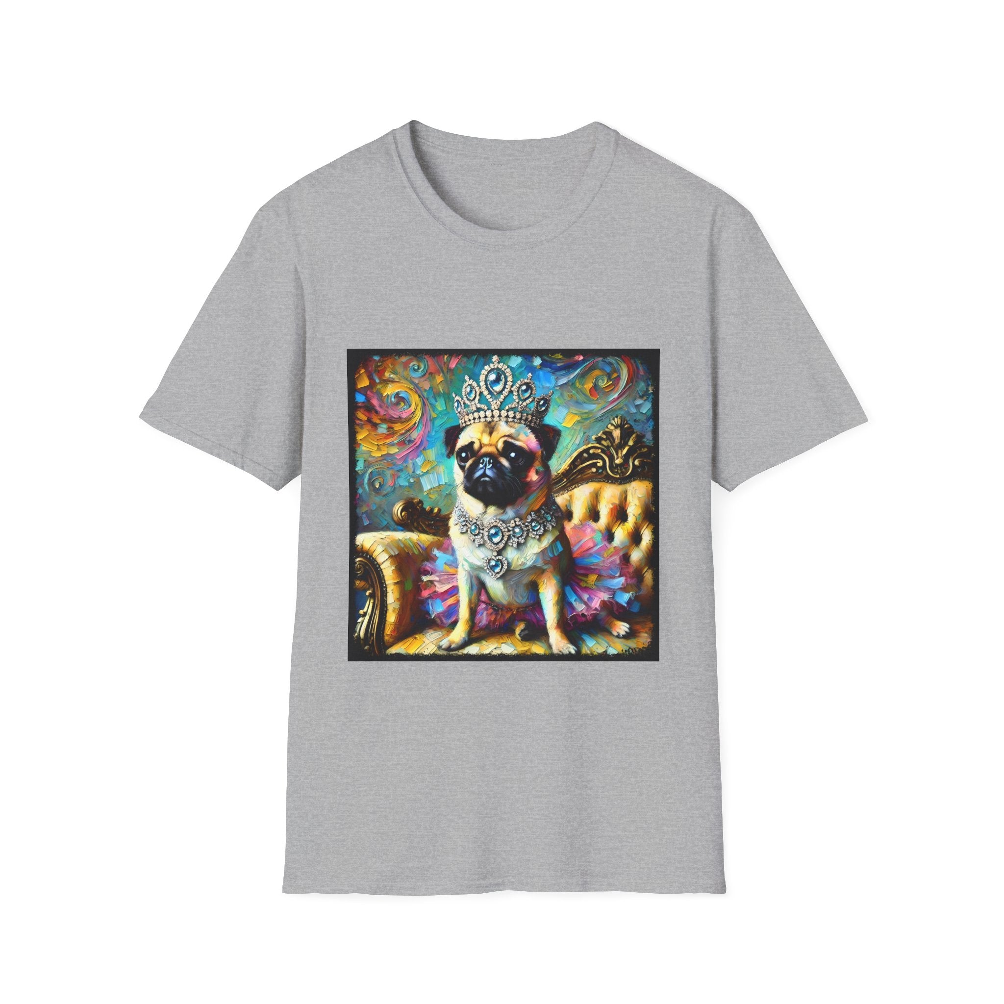 Pug Princess Classic | Unisex Dog T-Shirt