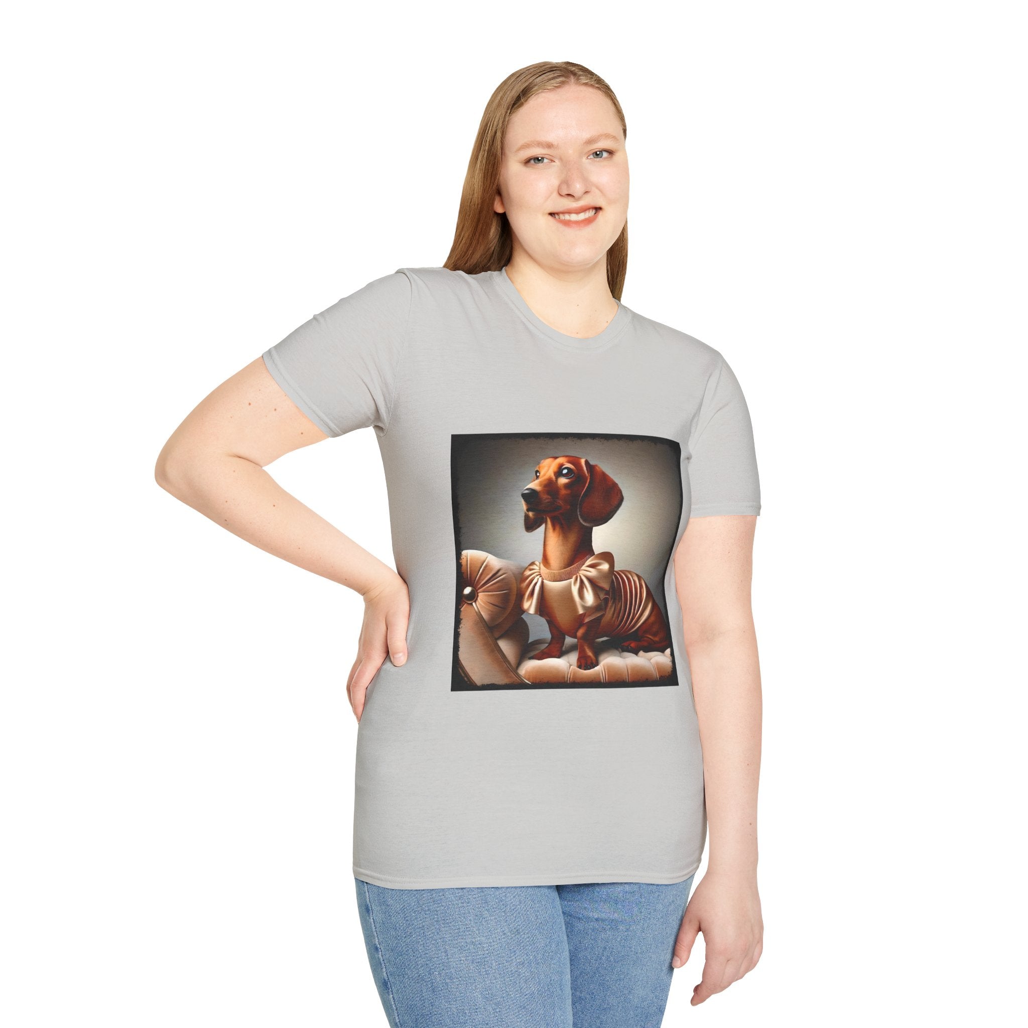 Dachshund Sweet Peach | Unisex Dog T-Shirt