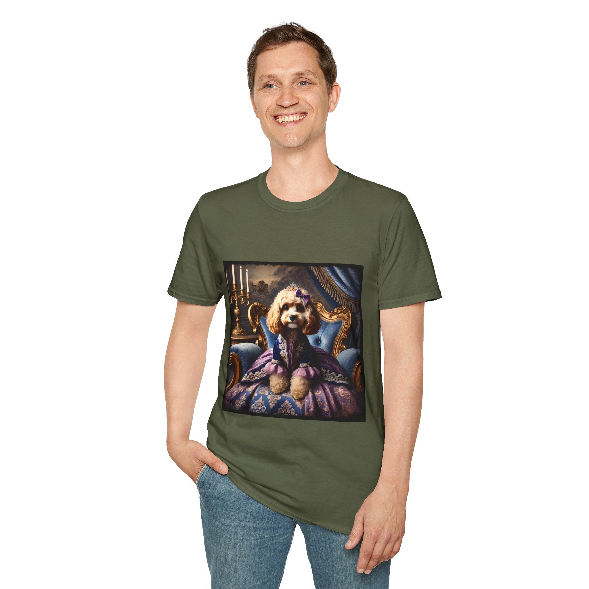 Cavapoo Lilac Lady | Unisex Dog T-Shirt