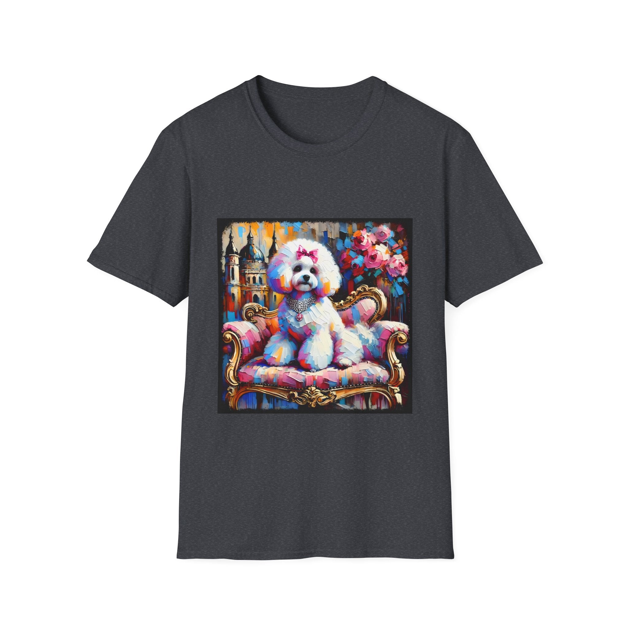 Bichon Frise diamond Princess Classic | Unisex Dog T-Shirt