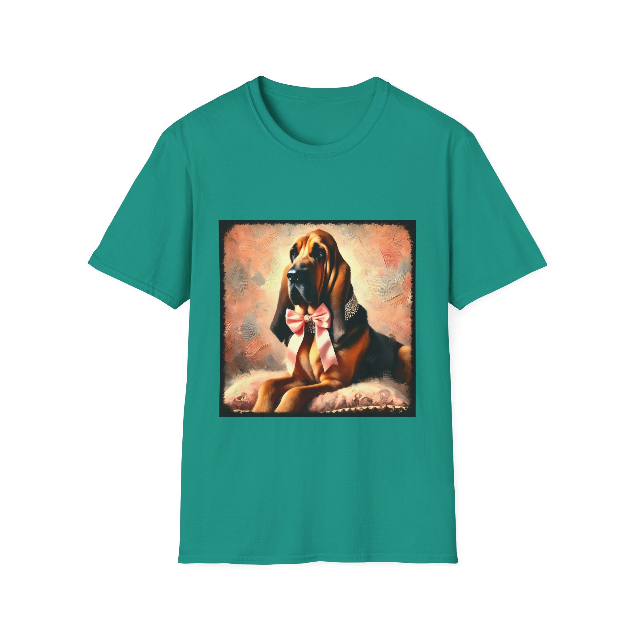 Bloodhound Poised Classic | Unisex Dog T-Shirt
