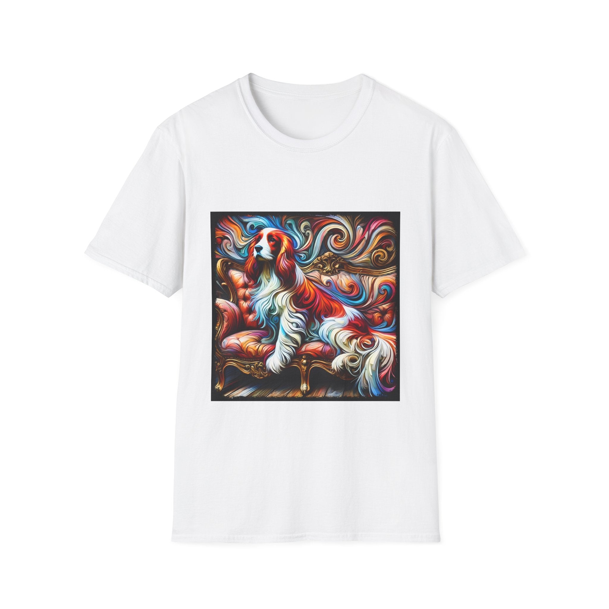 English Springer Spaniel Bold Swirl | Unisex Dog T-Shirt