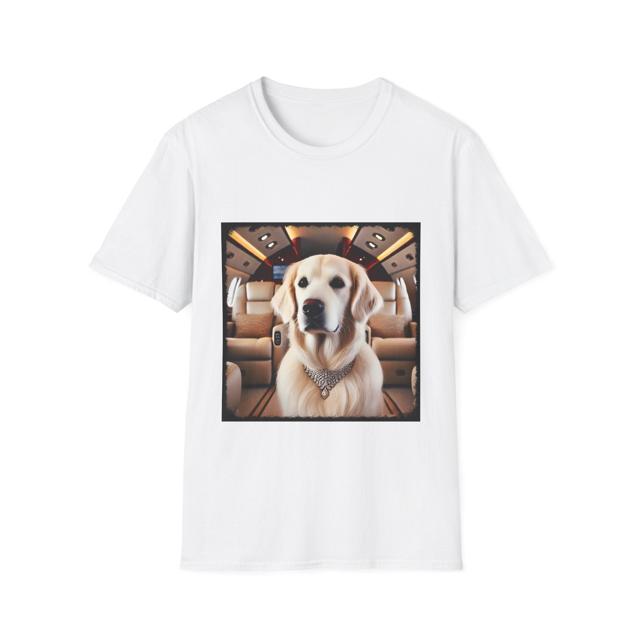 Golden Retriever Jet Setter | Unisex Dog T-Shirt
