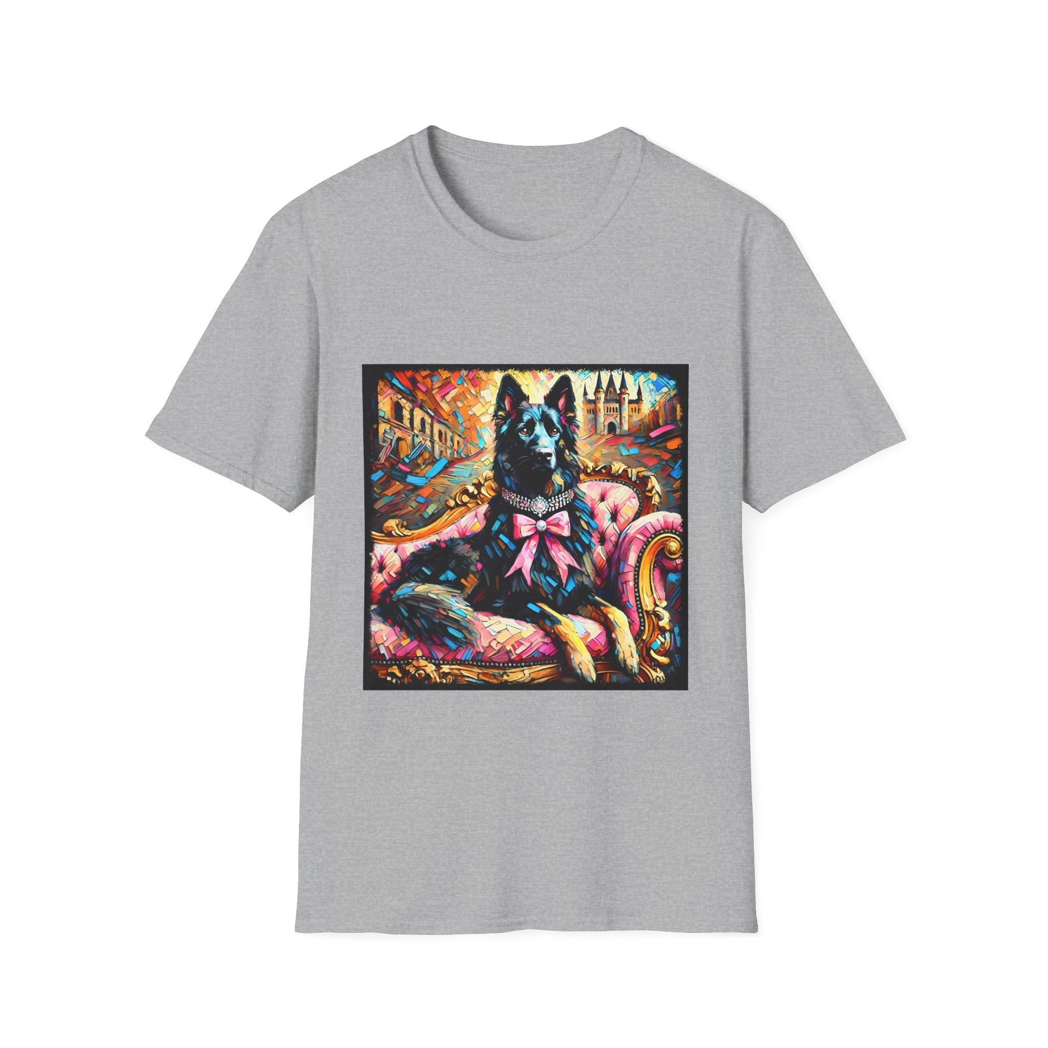 German Shepherd Diamond Princess Classic  | Unisex Dog T-Shirt