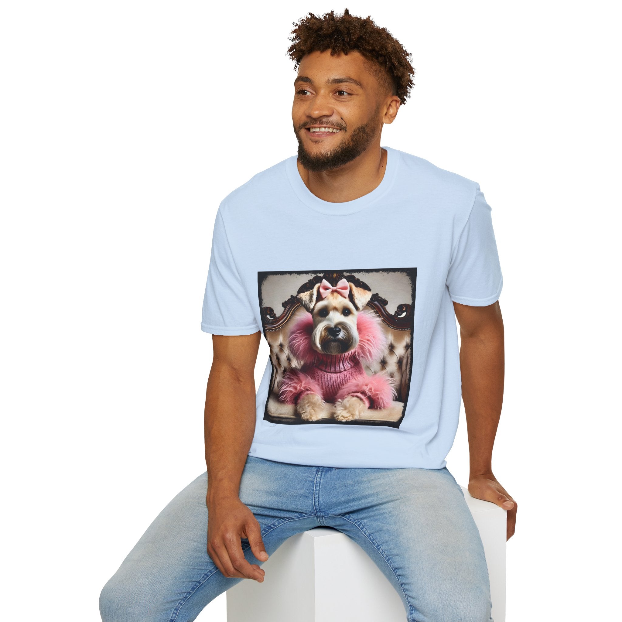 Wheaten Terrier Pink Diva | Unisex Dog T-Shirt