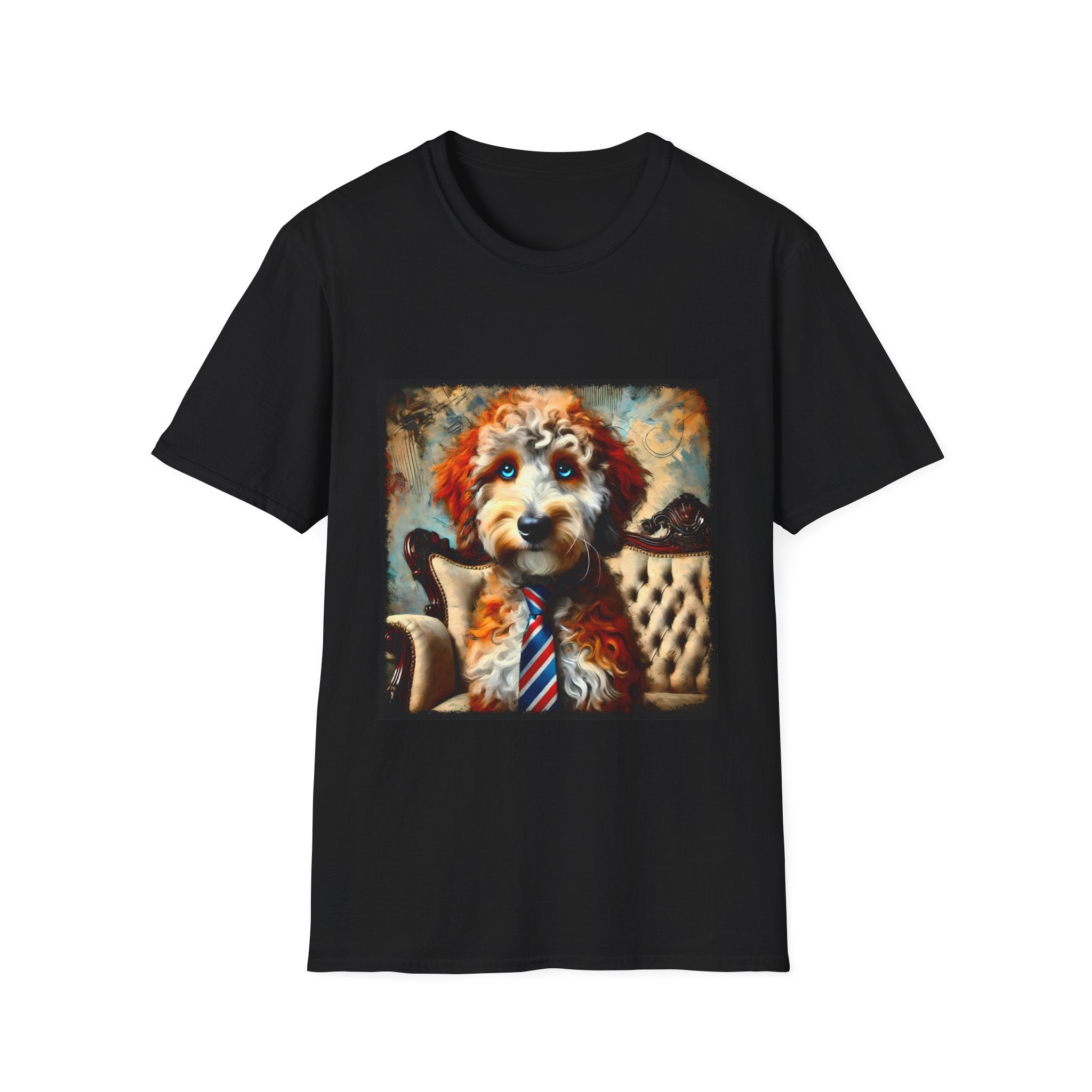 Aussiedoodle Blue Eyed Boy | Unisex Dog T-Shirt
