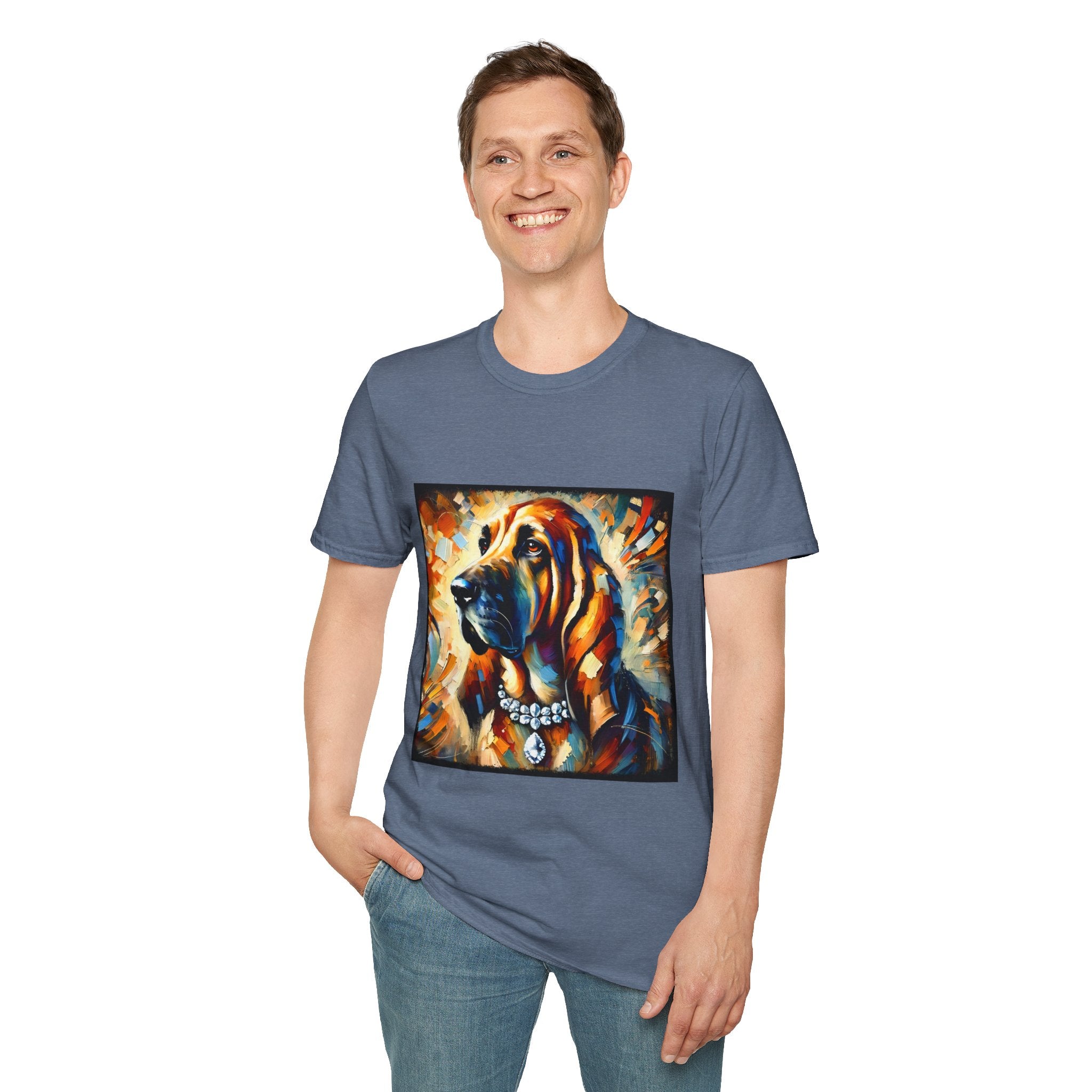 Bloodhound Diamond Bold Classic | Unisex Dog T-Shirt