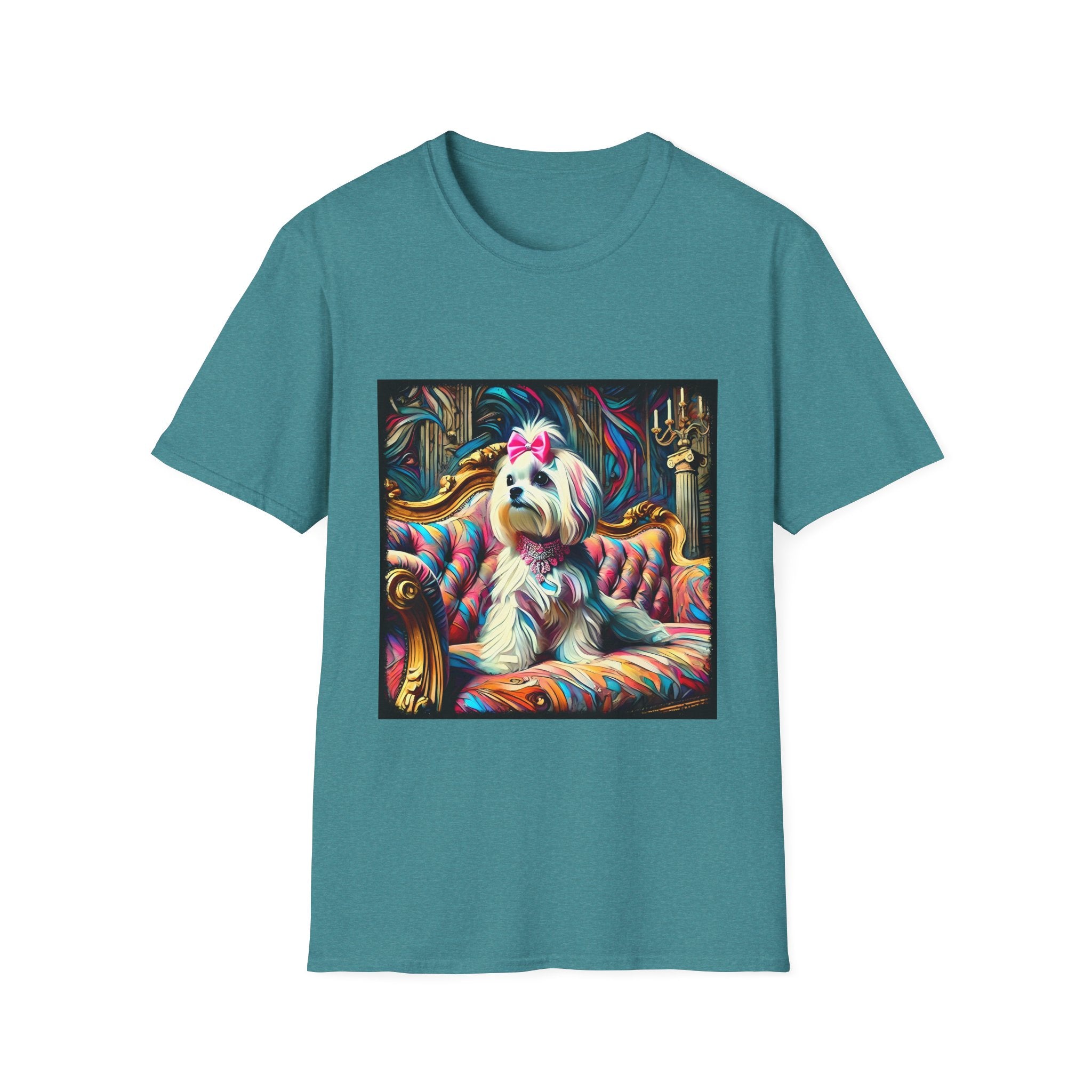 Maltese Diamond Princess Classic | Unisex Dog T-Shirt