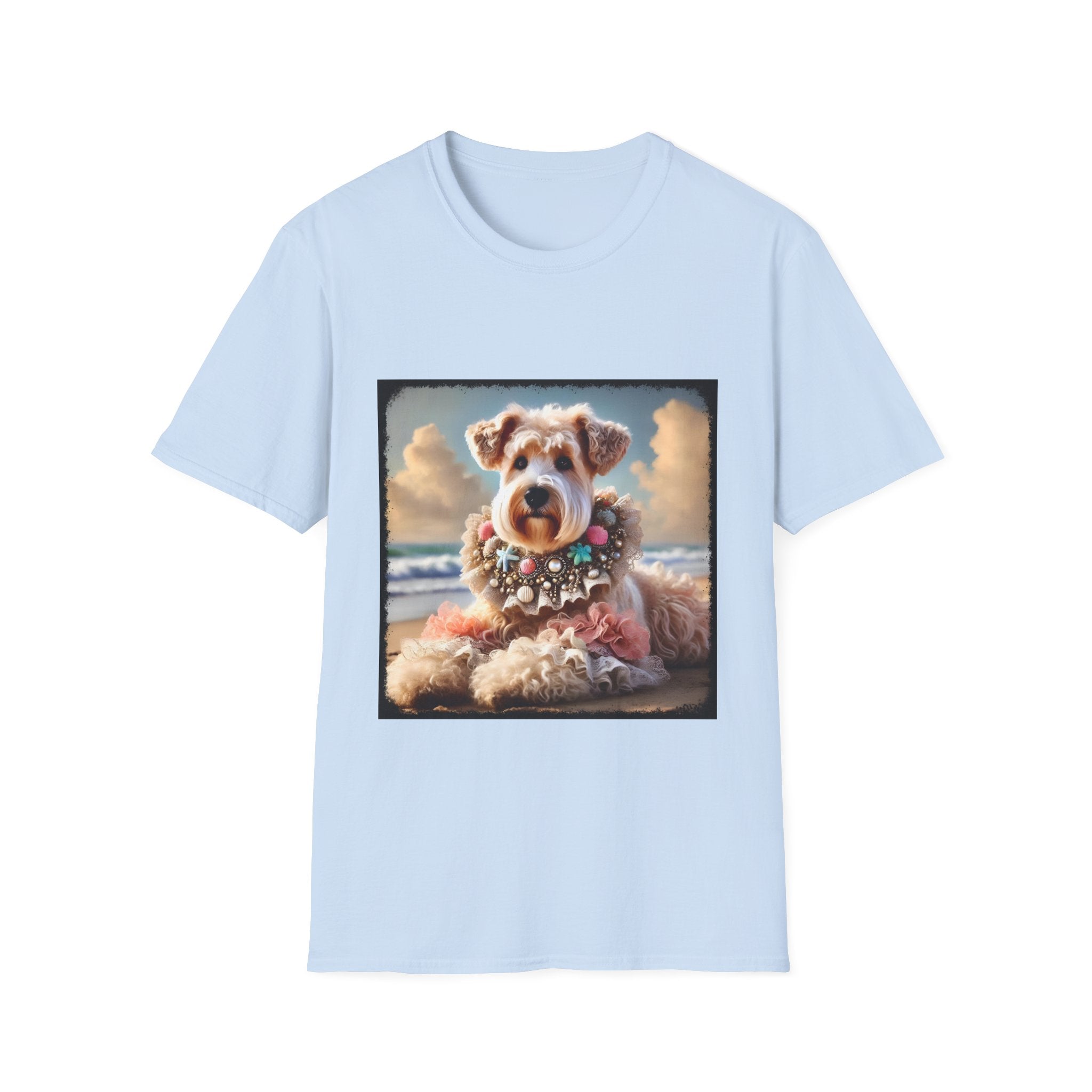 Wheaten Terrier Beach Babe | Unisex Dog T-Shirt