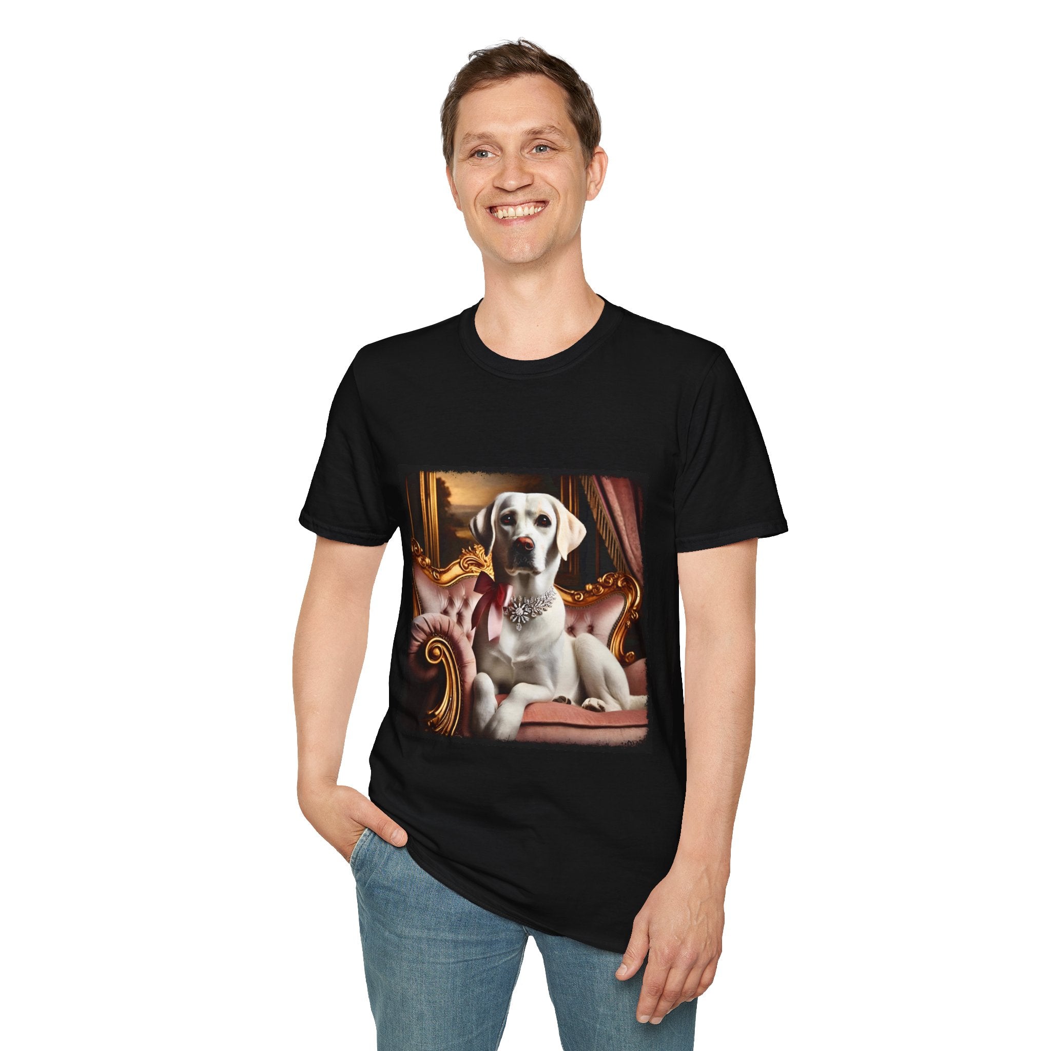 Labrador Retriever Pink Reign | Unisex Dog T-Shirt