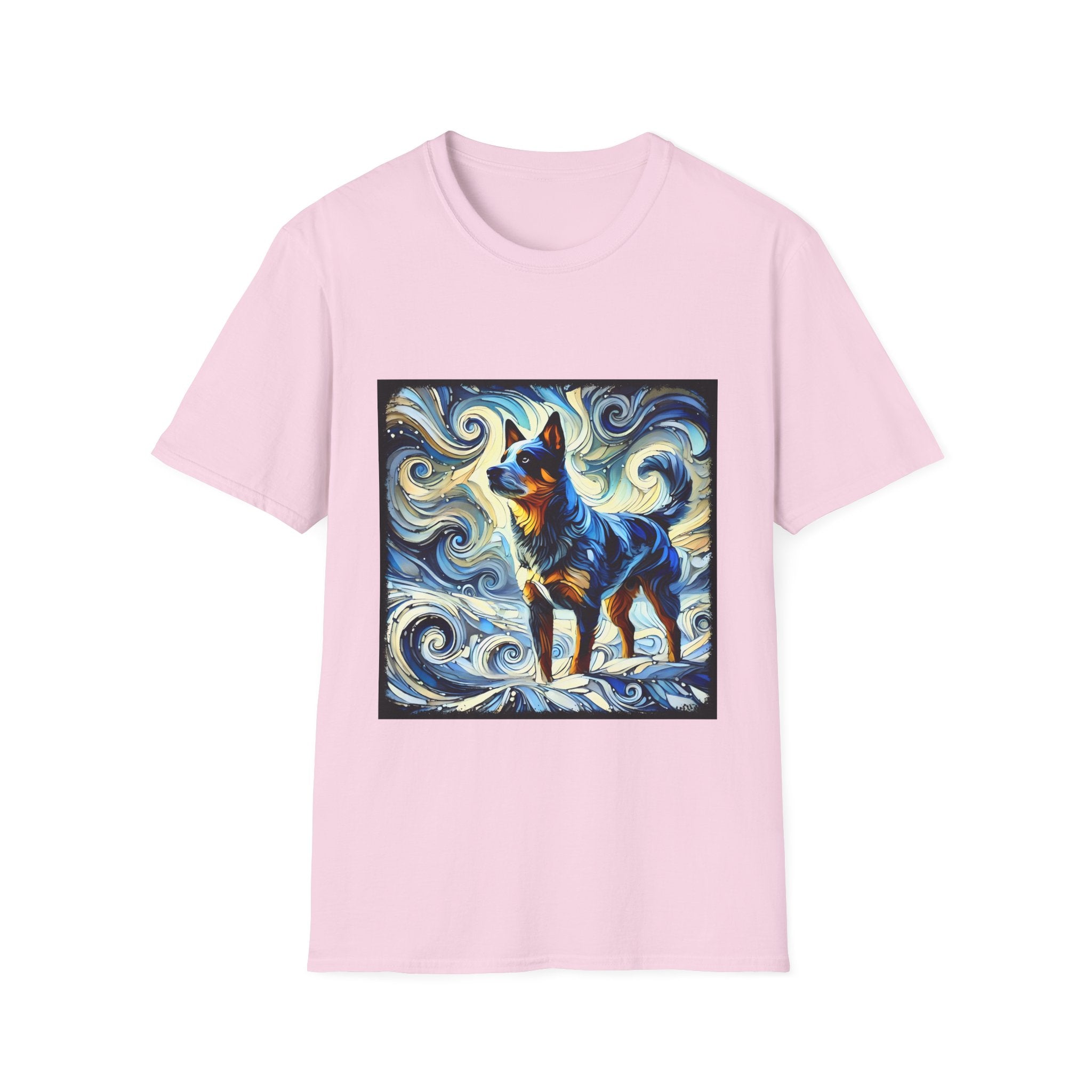 Australian Cattle Dog Blue Swirl | Unisex Dog T-Shirt