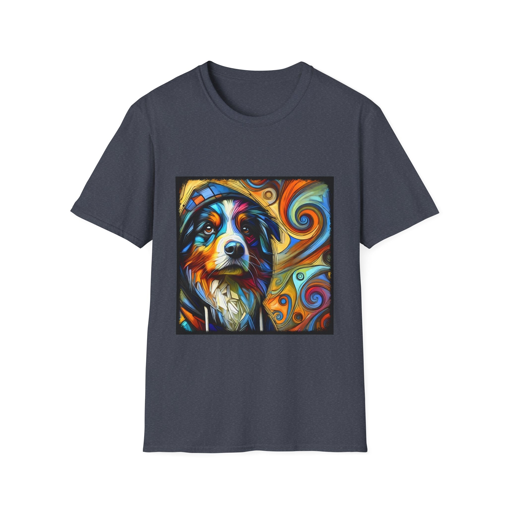 Australian Shepherd Relaxed Swirl | Unisex Dog T-Shirt