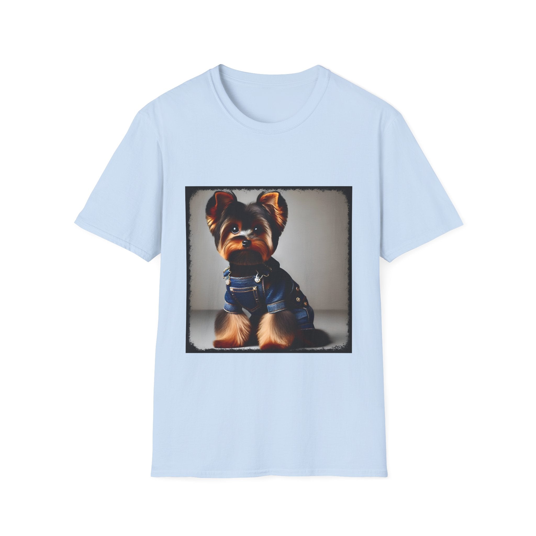 Yorkshire Terrier Denim Darling | Unisex Dog T-Shirt
