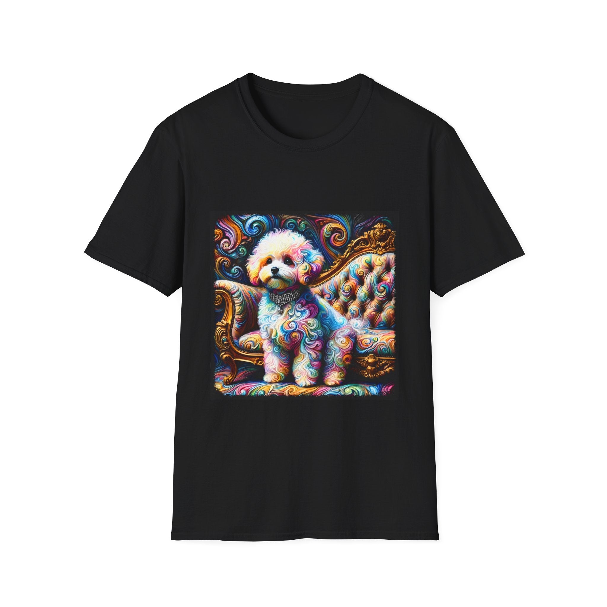 Bichon Frise Beautiful Swirl | Unisex Dog T-Shirt