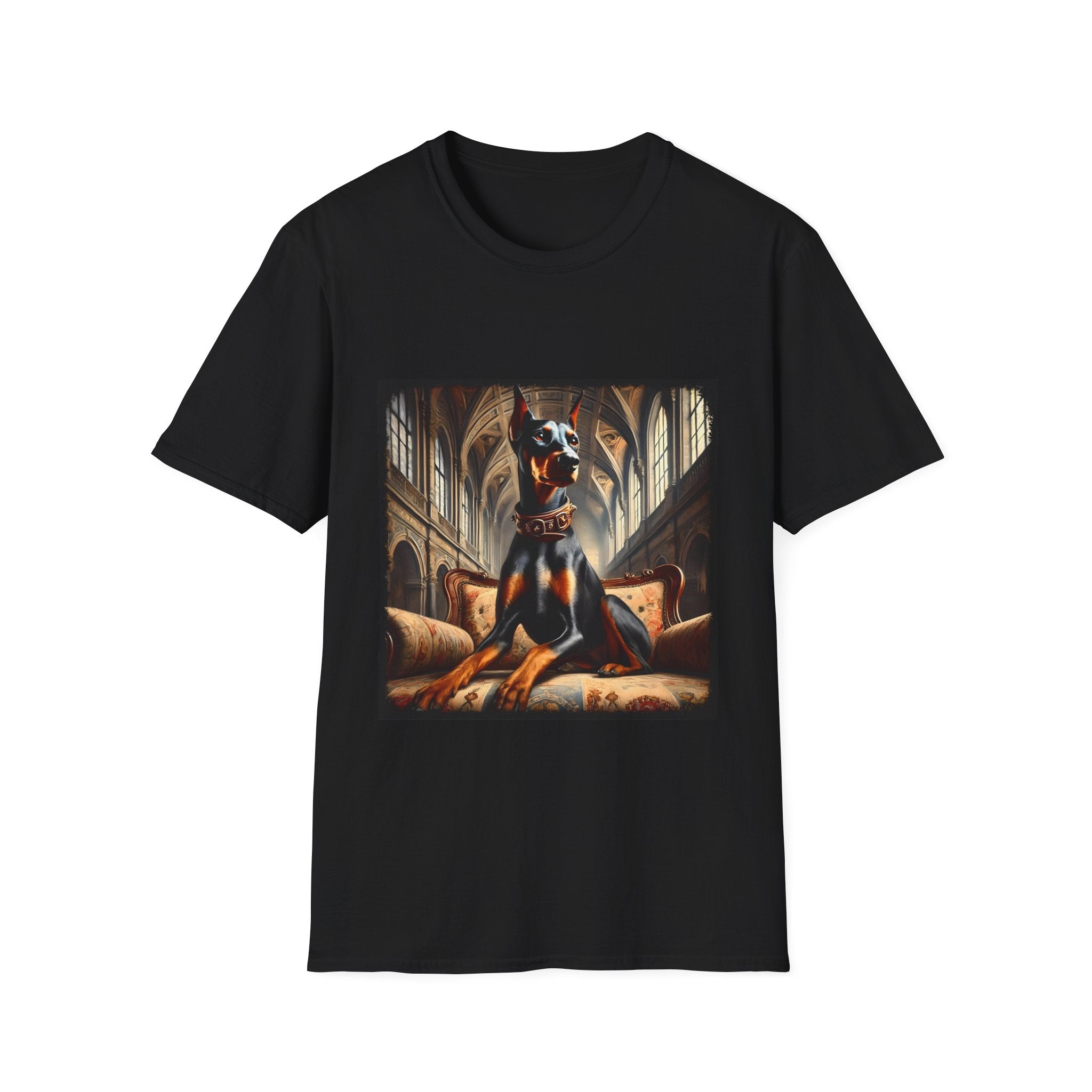 Doberman Pinscher Posh Prince | Unisex Dog T-Shirt